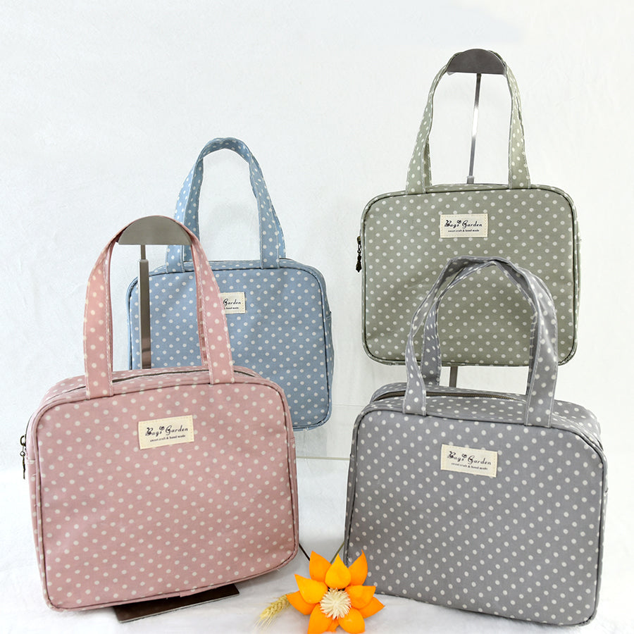 Small Waterproof Polka Dot Handbag