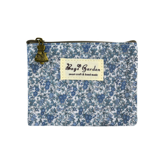 Monedero Impermeable con Flores