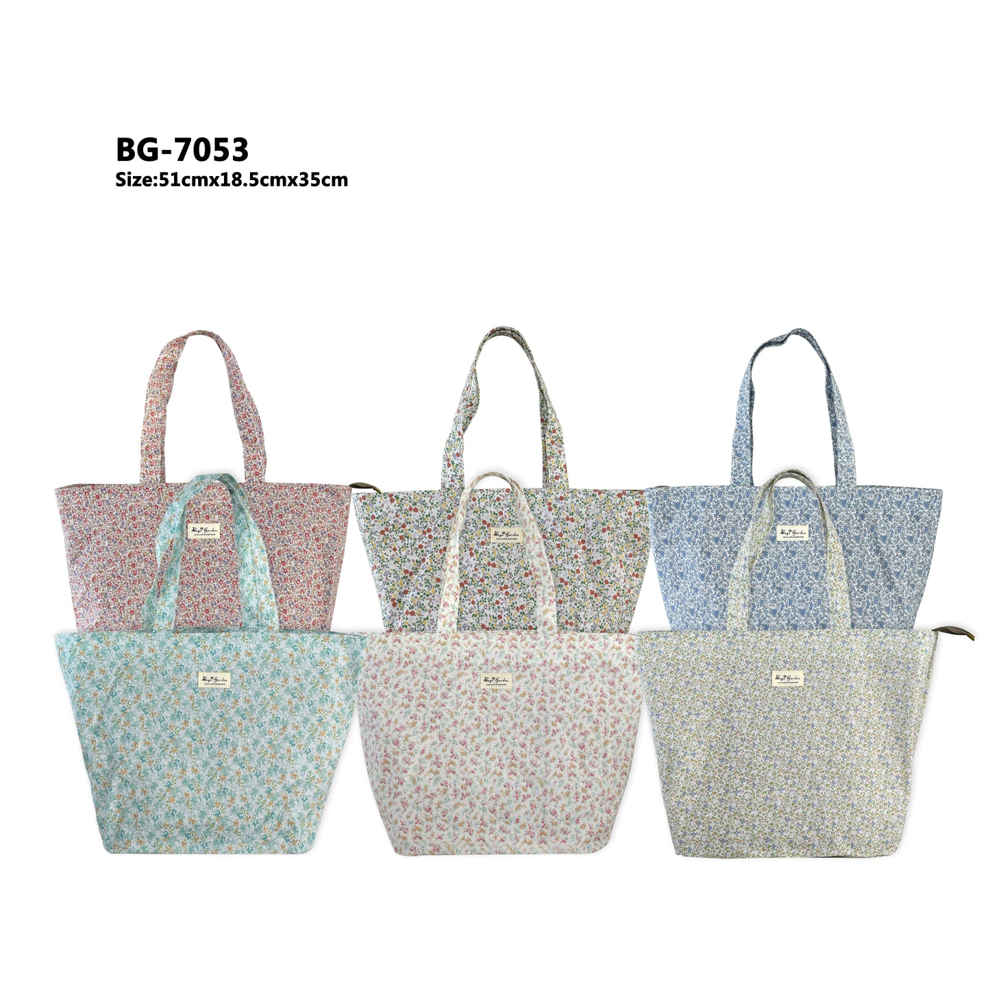 Bolso de Playa Impermeable Floral | Bolsa Ligera de Verano
