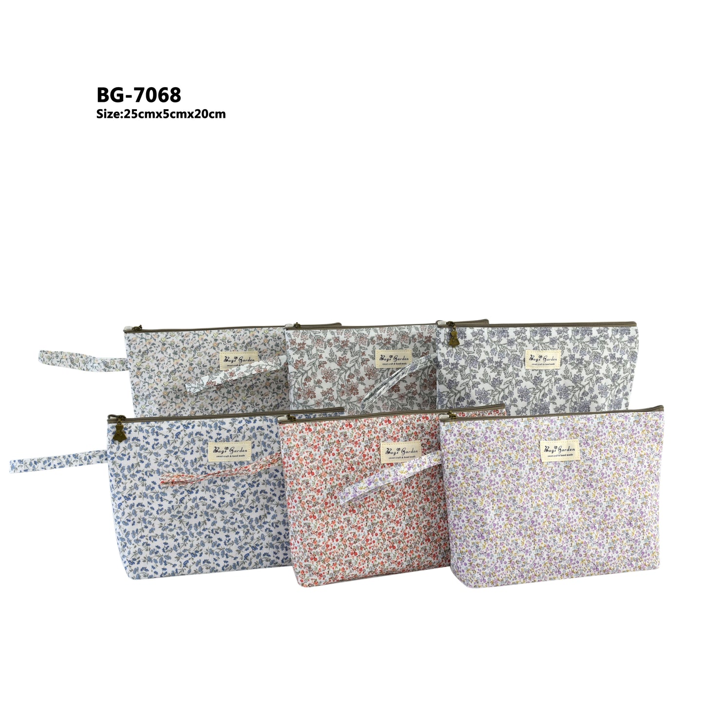 Neceser Grande Impermeable con Flores