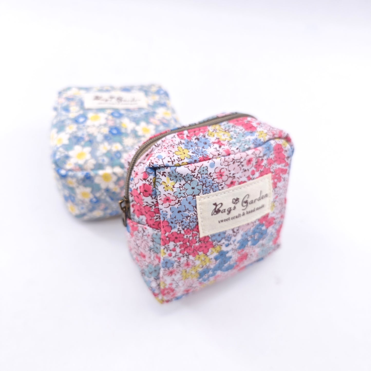 Monedero de algodón floral