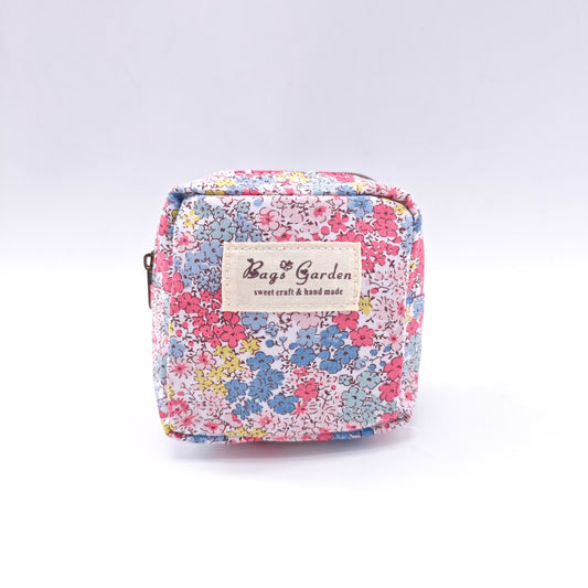 Monedero de algodón floral