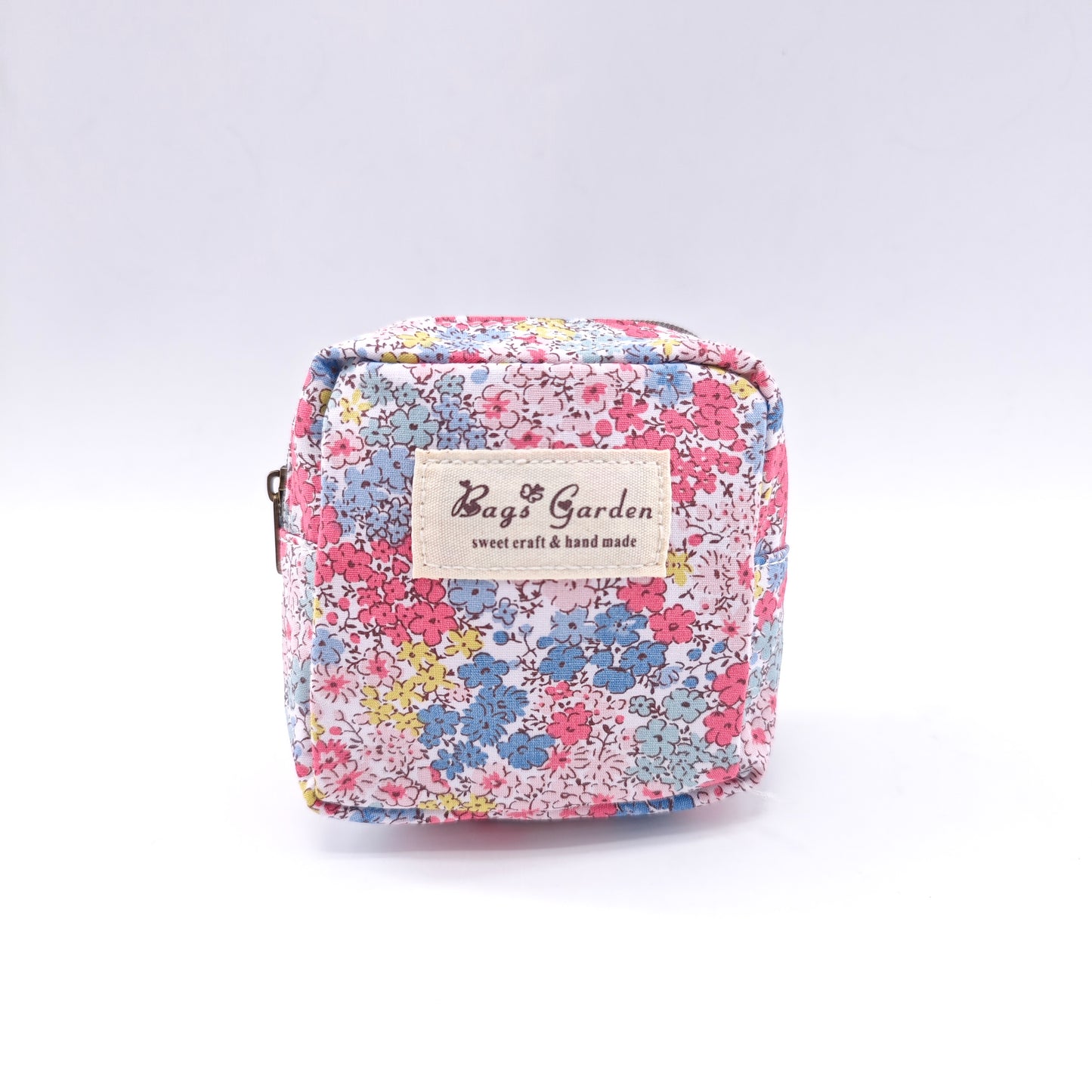 Monedero de algodón floral