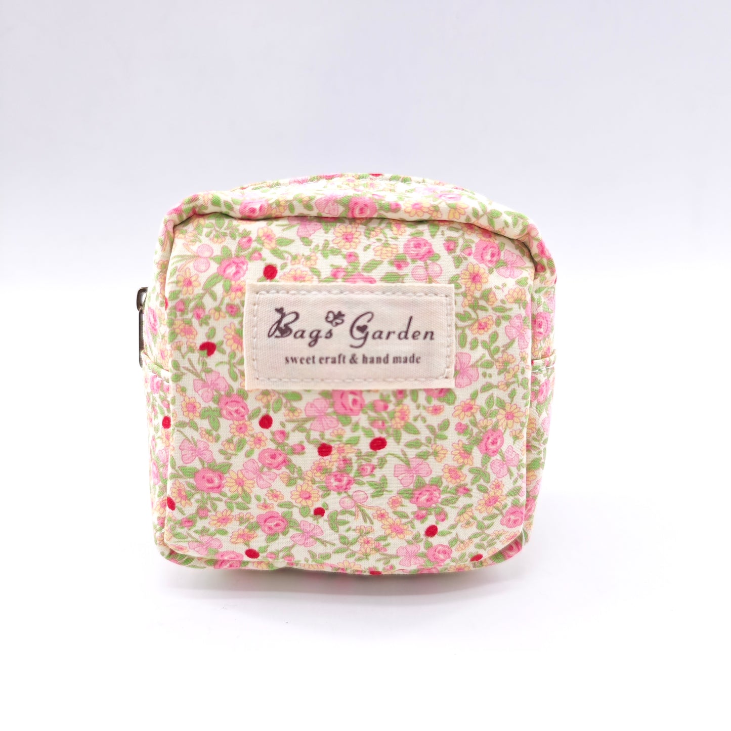 Monedero de algodón floral
