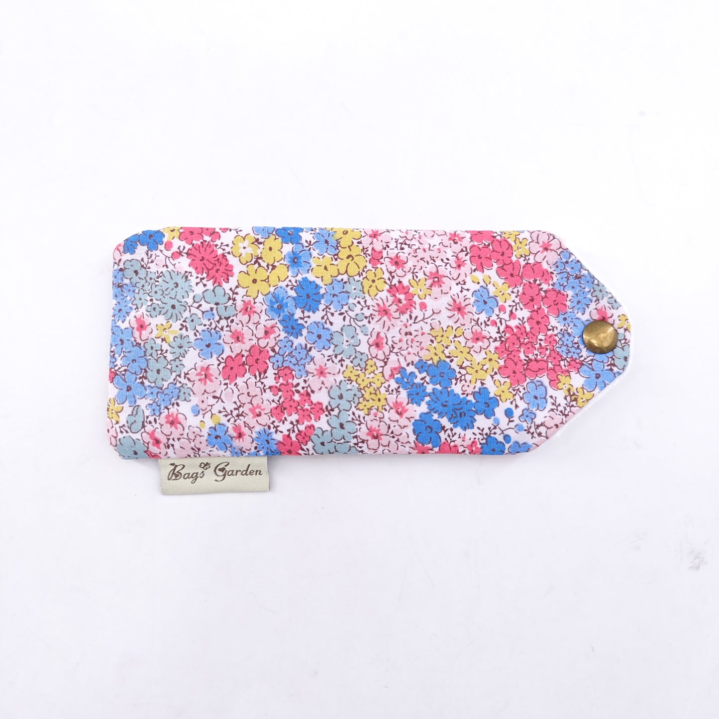 Funda de gafas de algodón con estampado floral