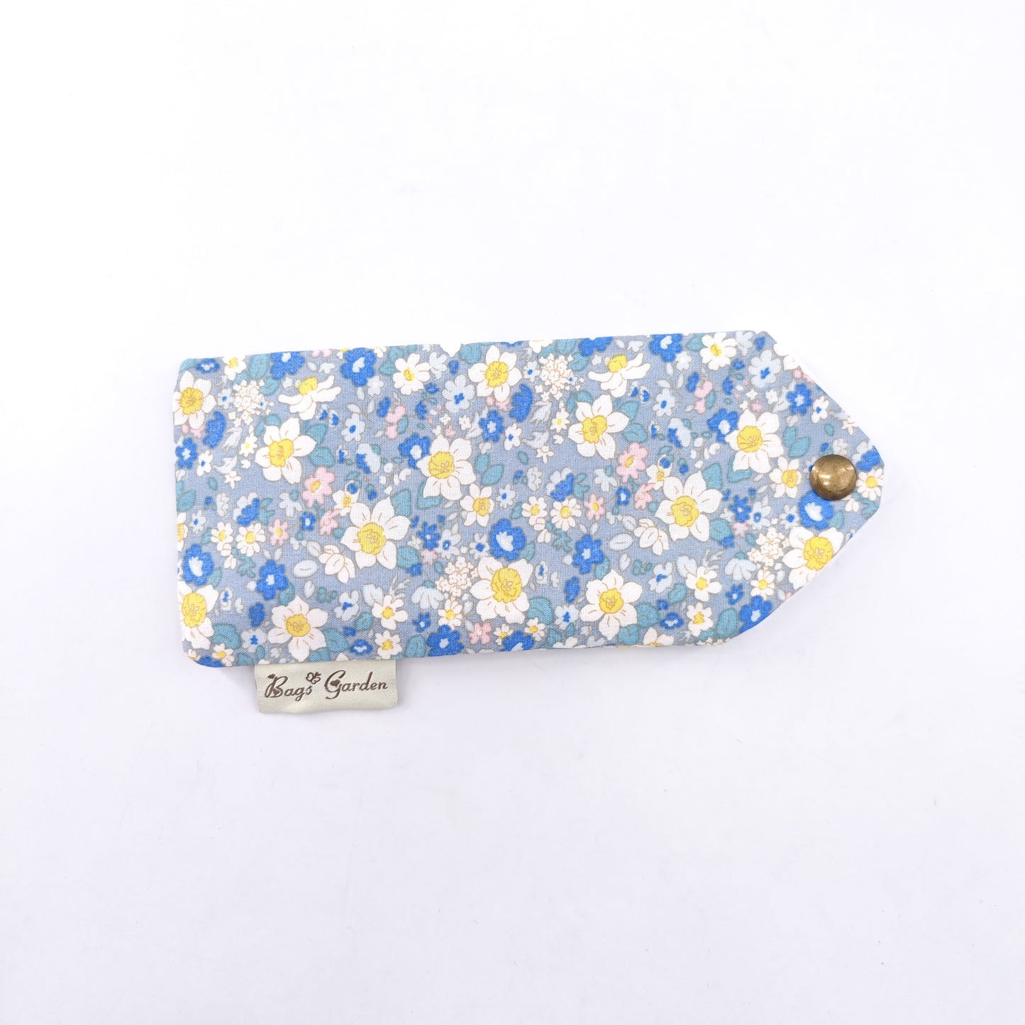 Funda de gafas de algodón con estampado floral