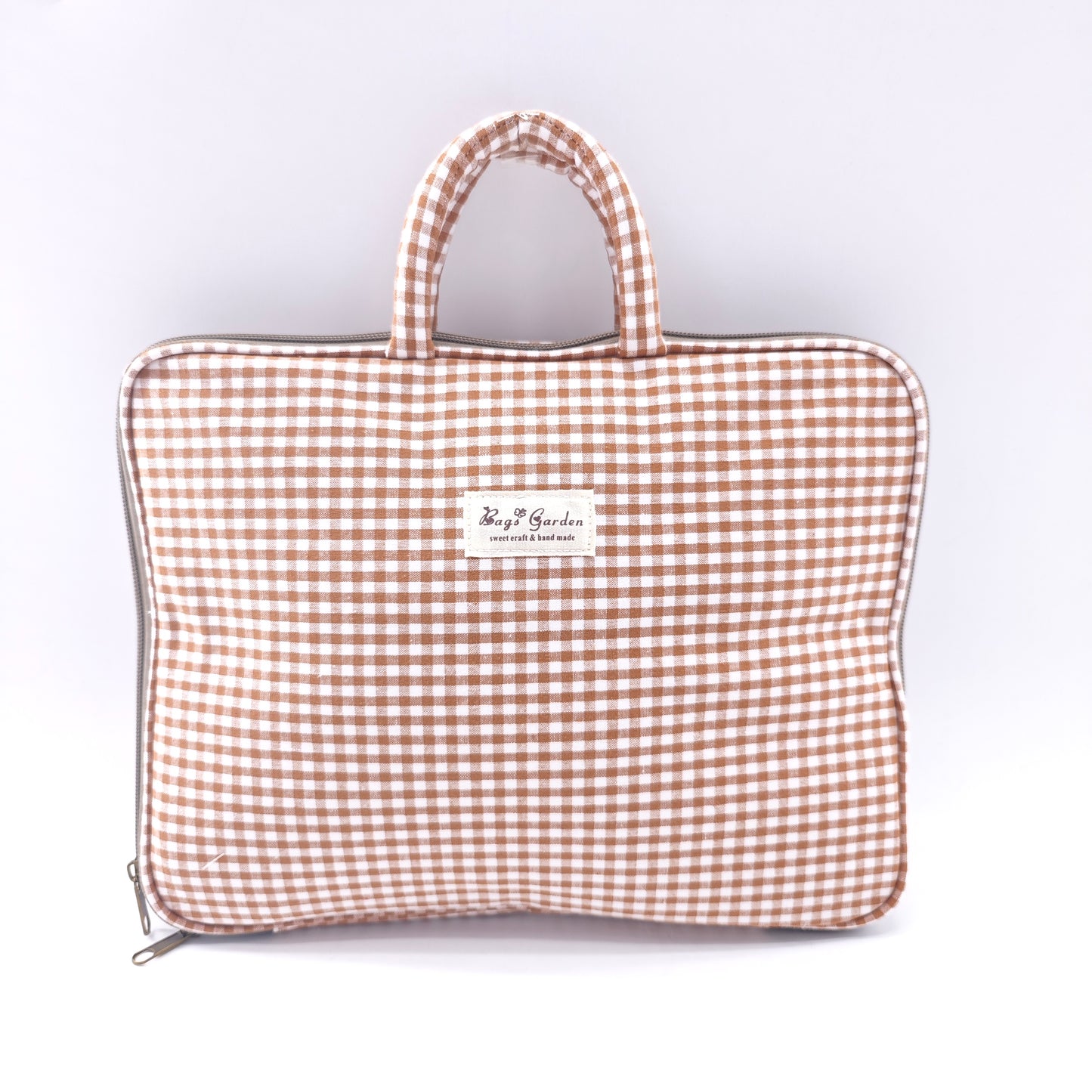Vichy cotton computer case