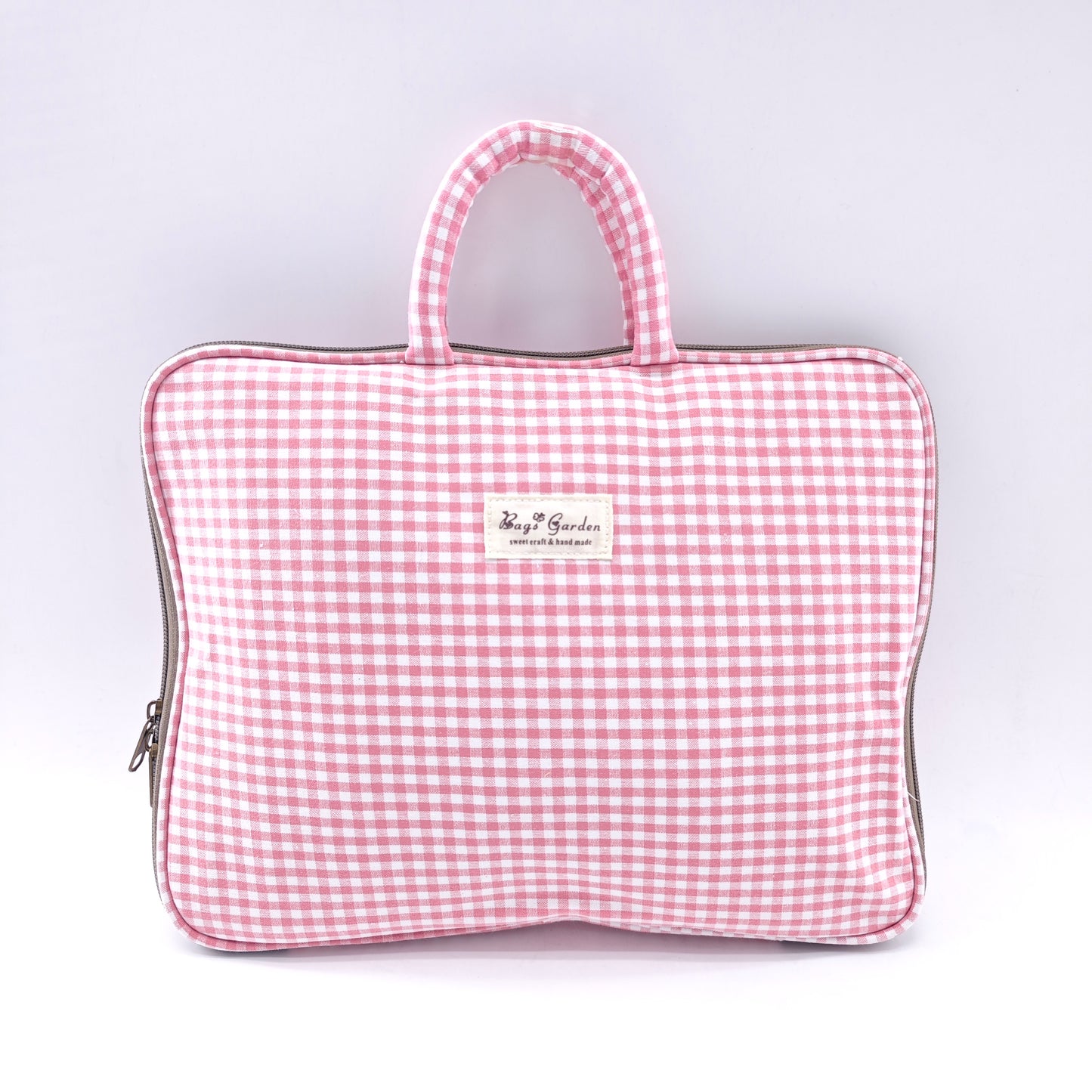 Vichy cotton computer case