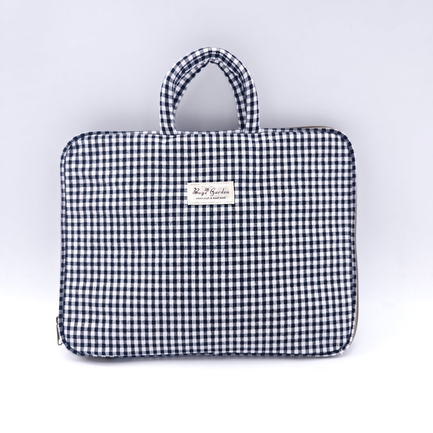 Vichy cotton computer case