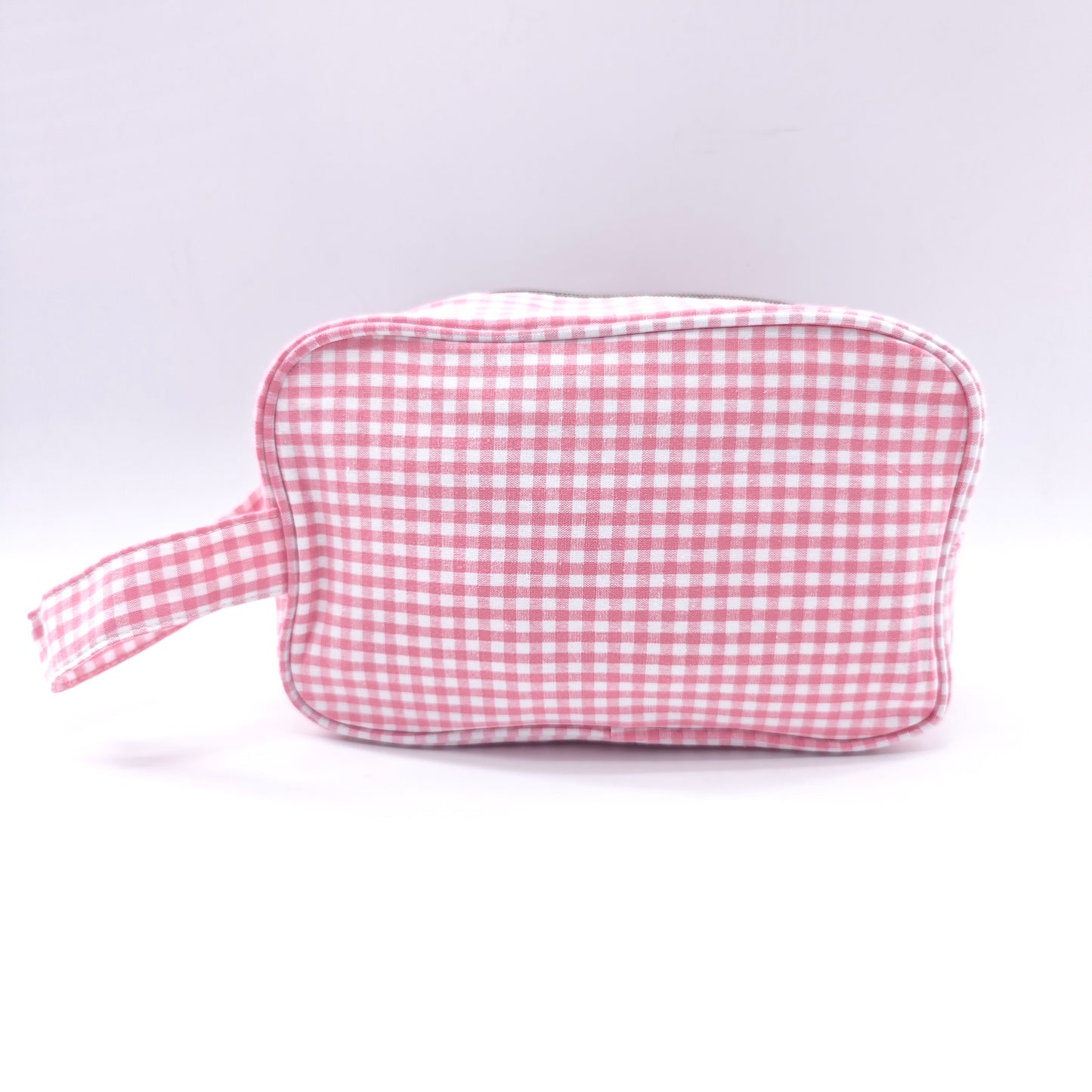 Vichy cotton travel toiletry bag