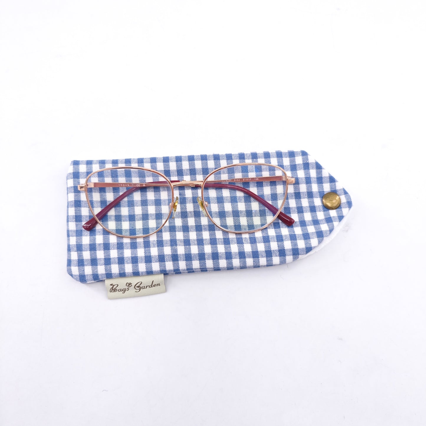 Funda de gafas de algodón vichy