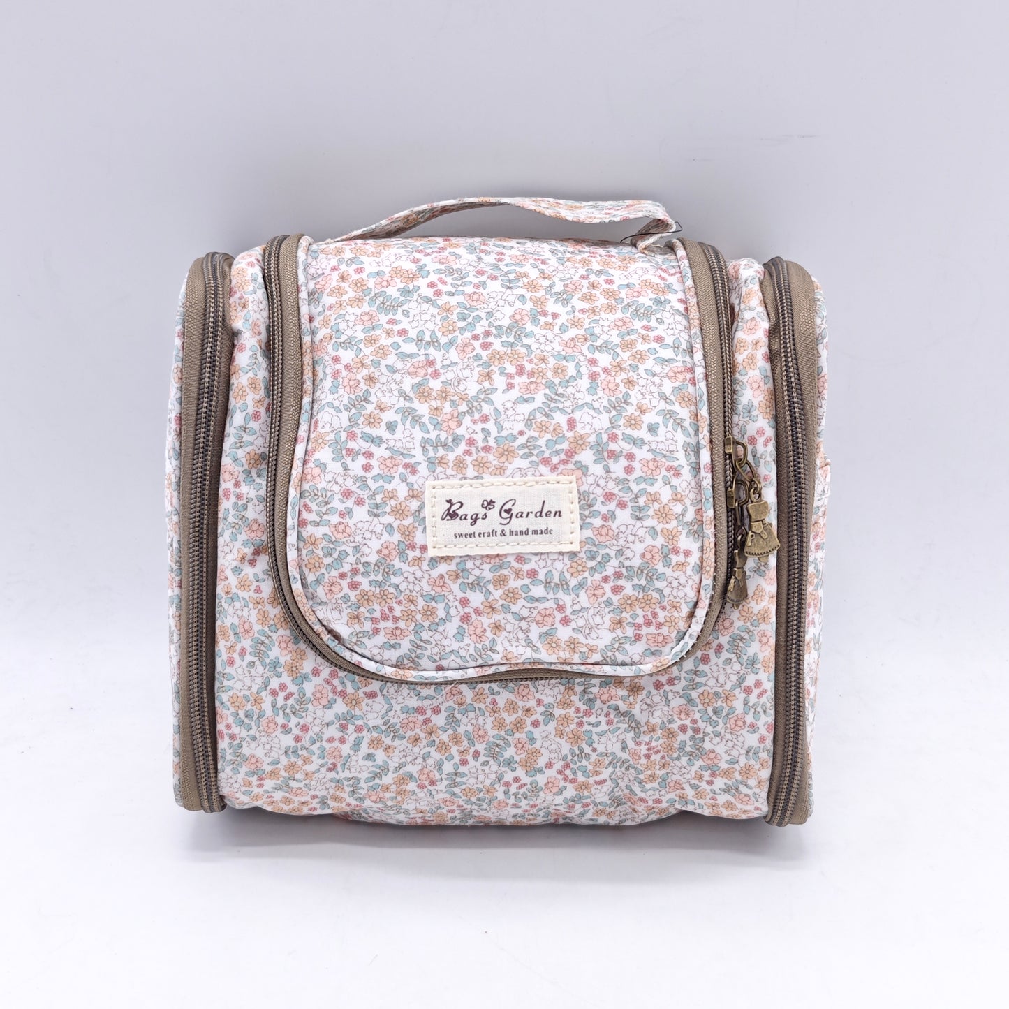 Floral Waterproof Cosmetic Organizer Bag