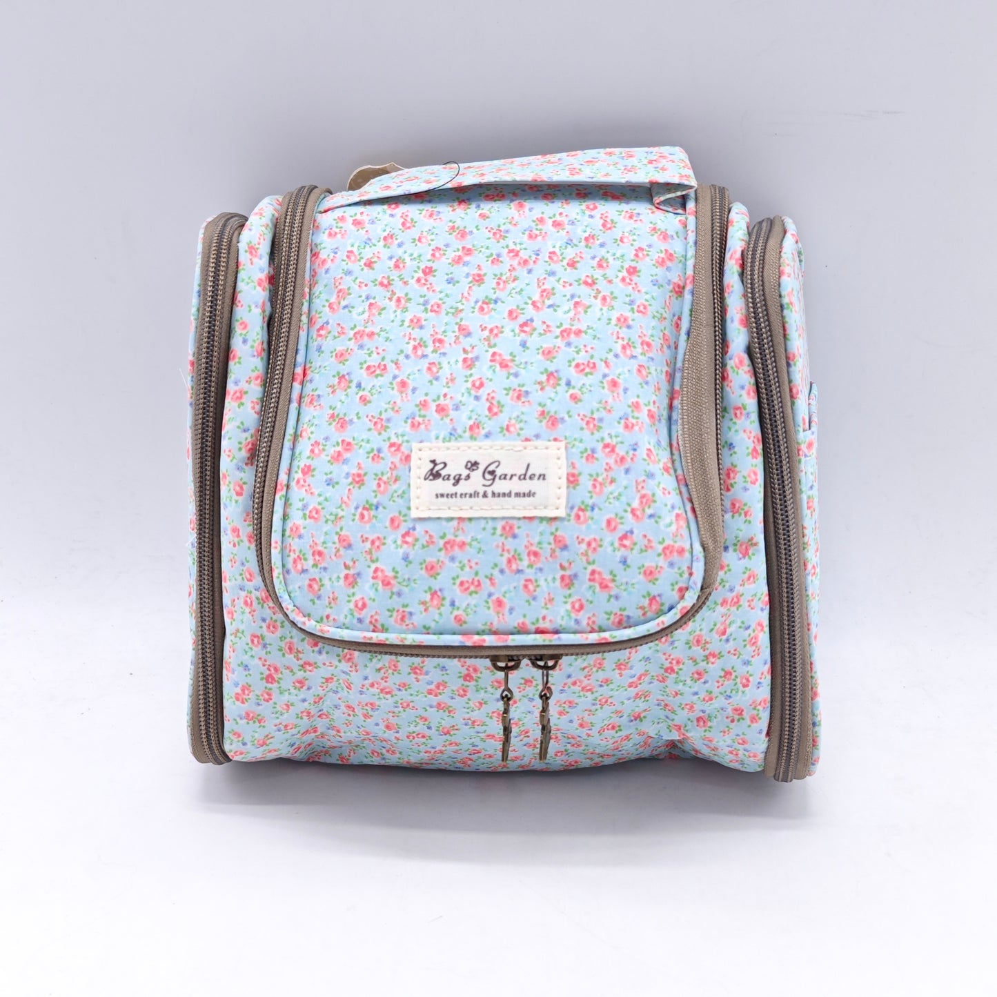 Floral Waterproof Cosmetic Organizer Bag
