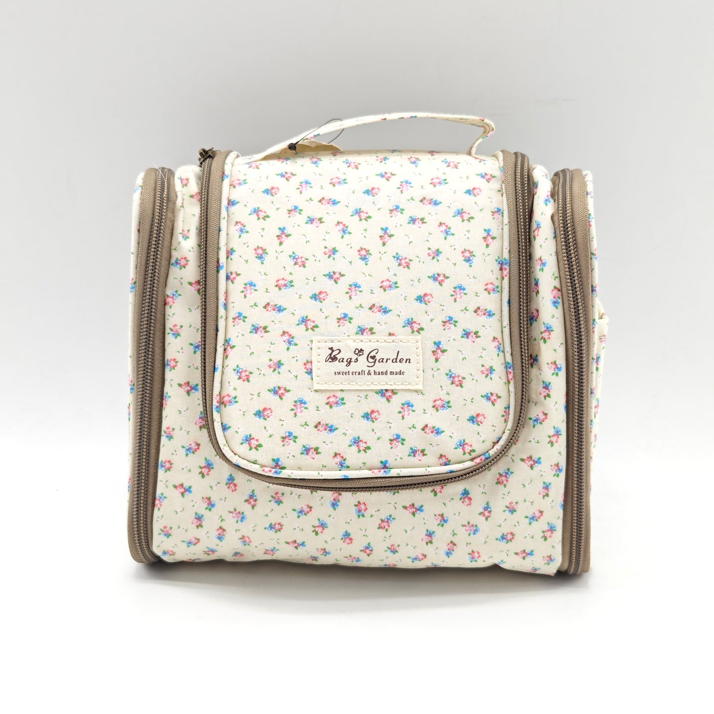 Floral Waterproof Cosmetic Organizer Bag