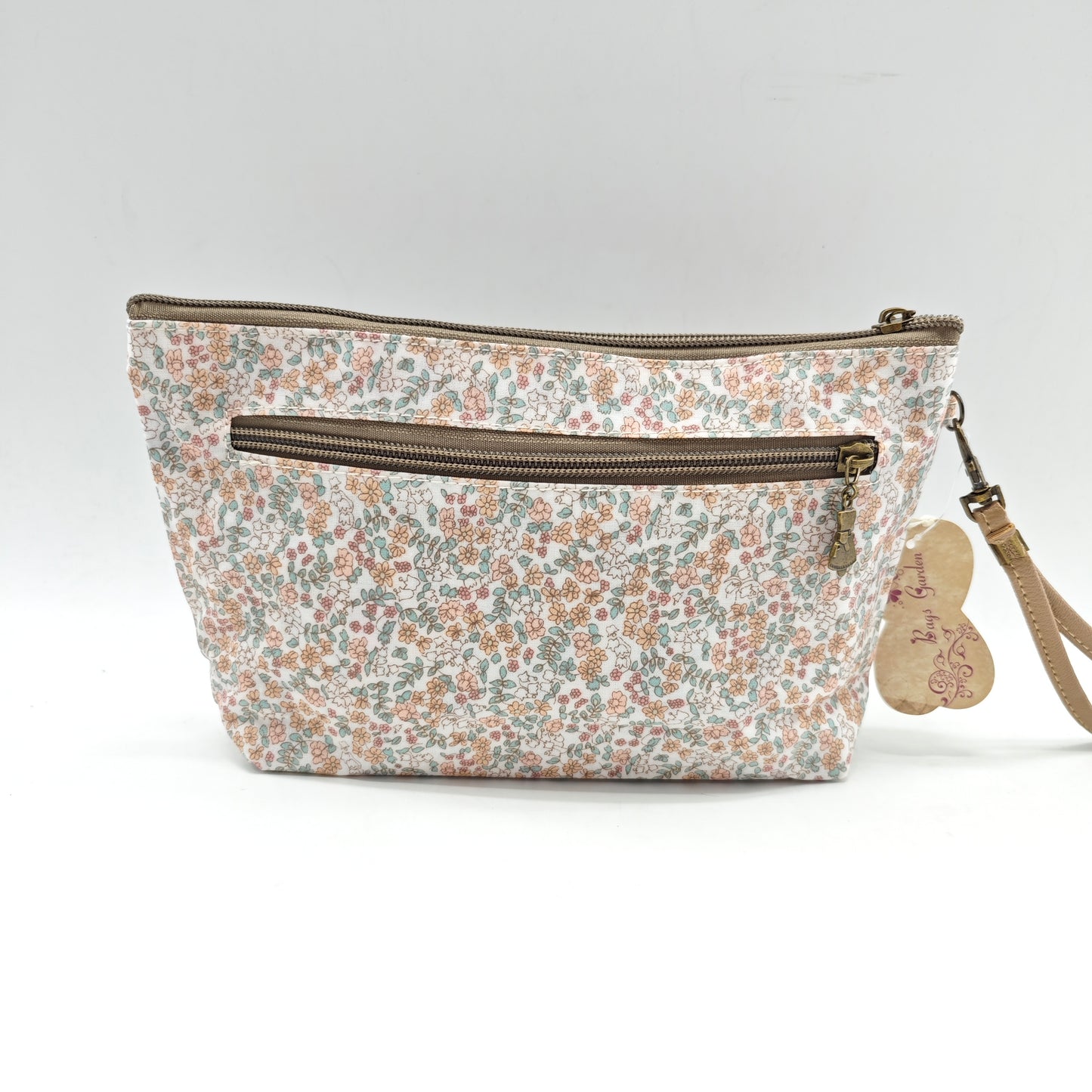 Medium Waterproof Floral Toiletry Bag