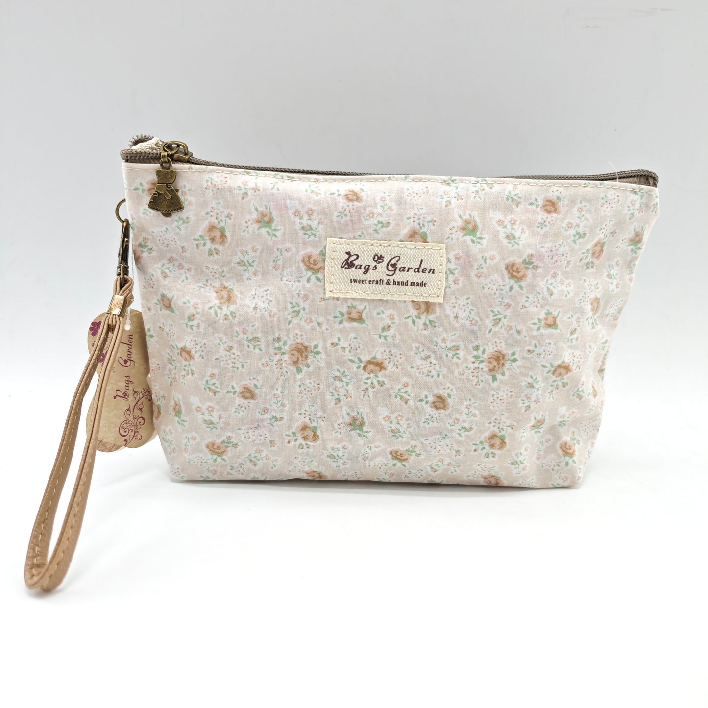 Medium Waterproof Floral Toiletry Bag