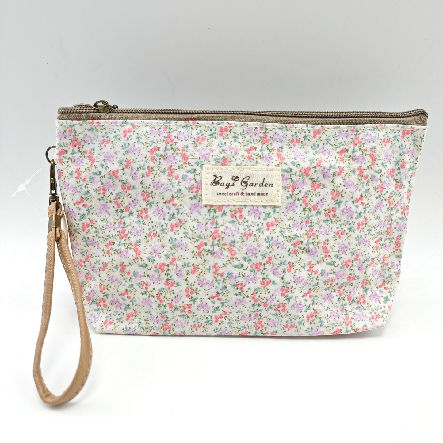 Medium Waterproof Floral Toiletry Bag