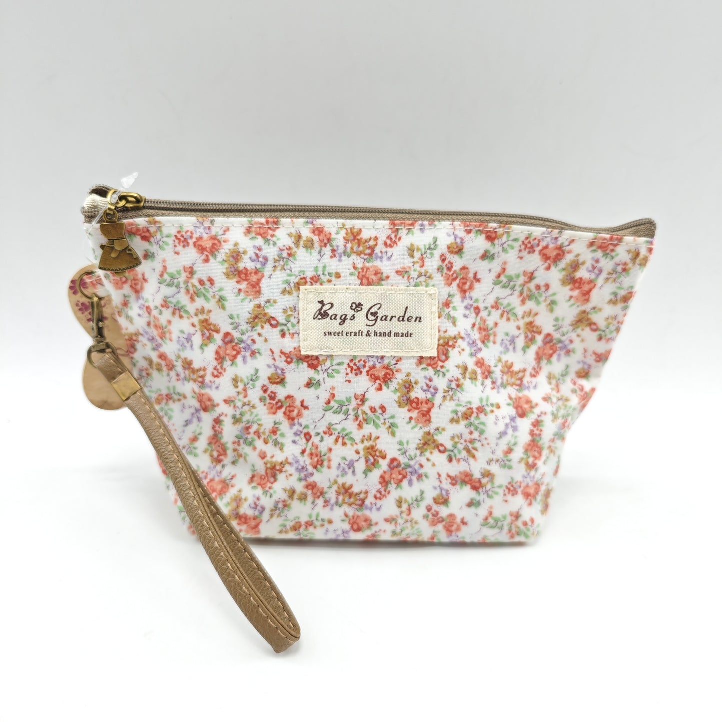 Small flower waterproof toiletry bag