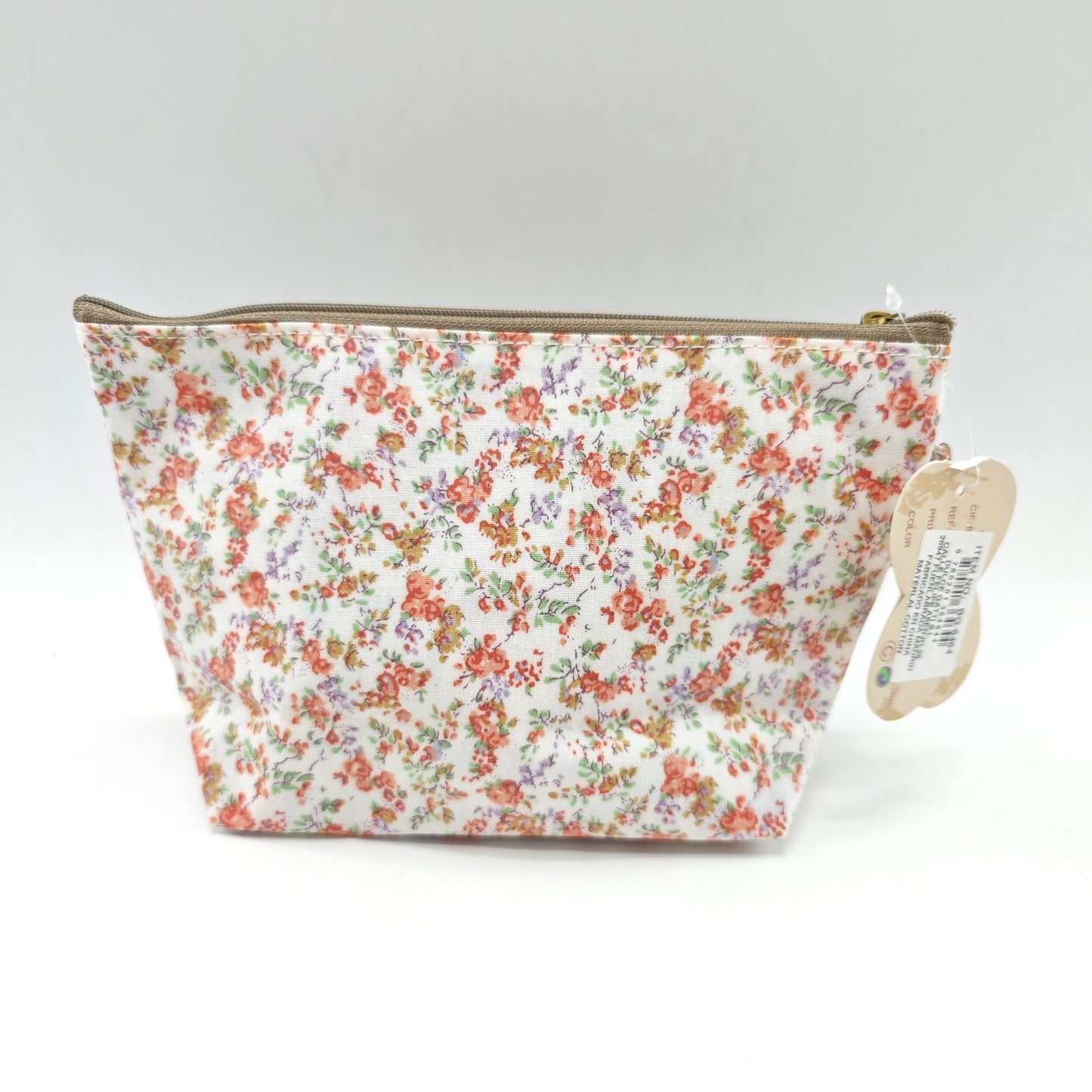 Small flower waterproof toiletry bag