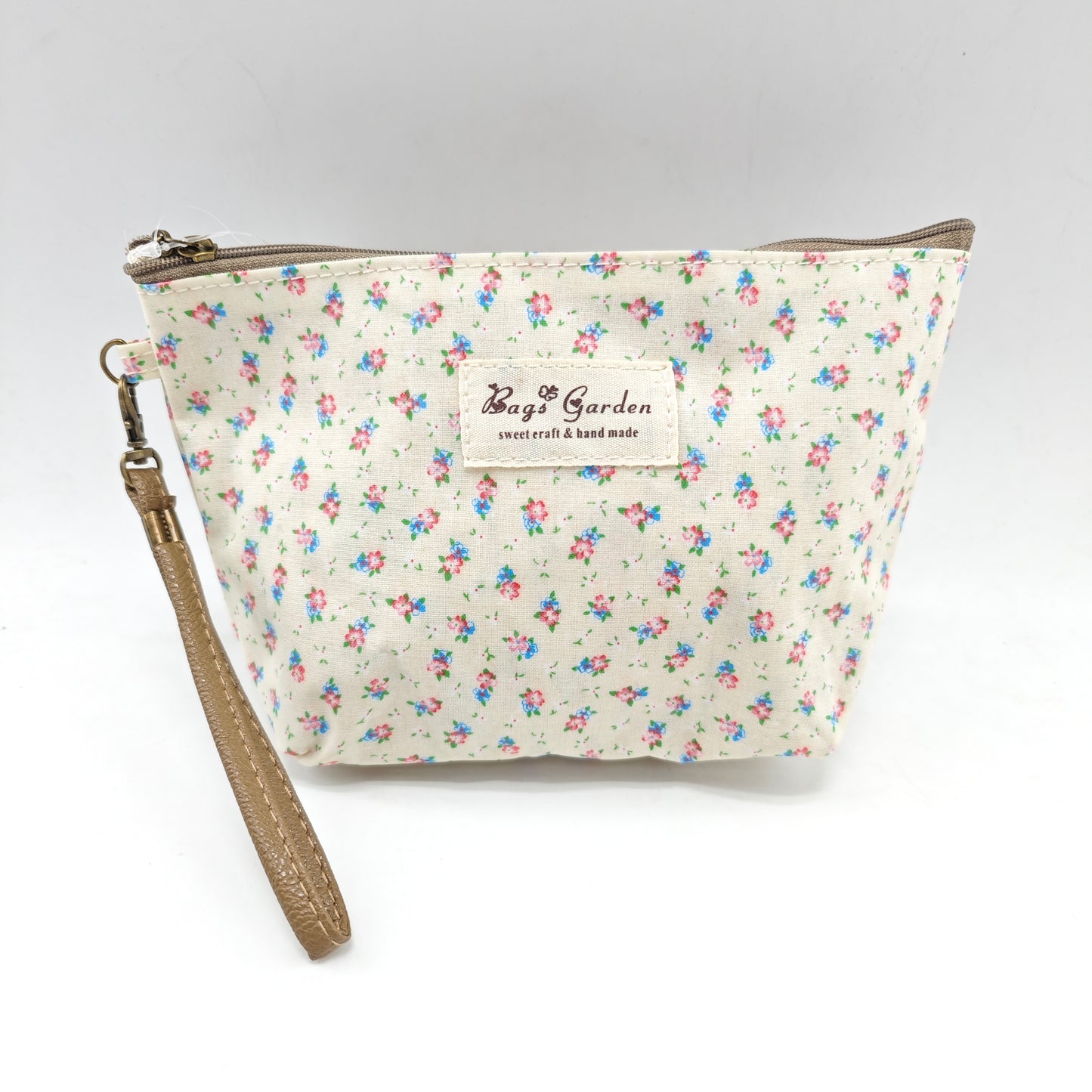 Small flower waterproof toiletry bag