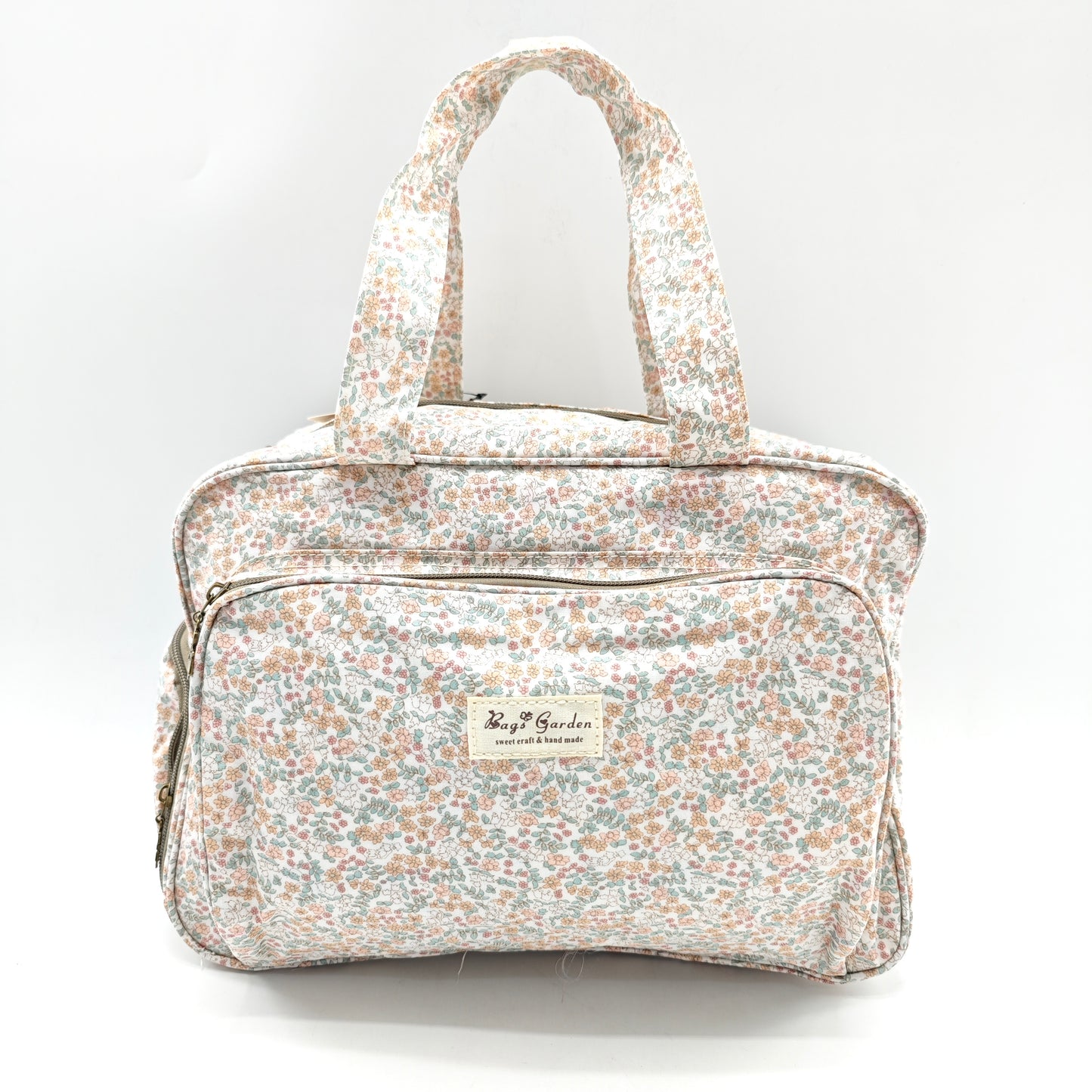 3-in-1 Floral Waterproof Bag — Toiletry Bag / Mommy Bag / Travel Suitcase