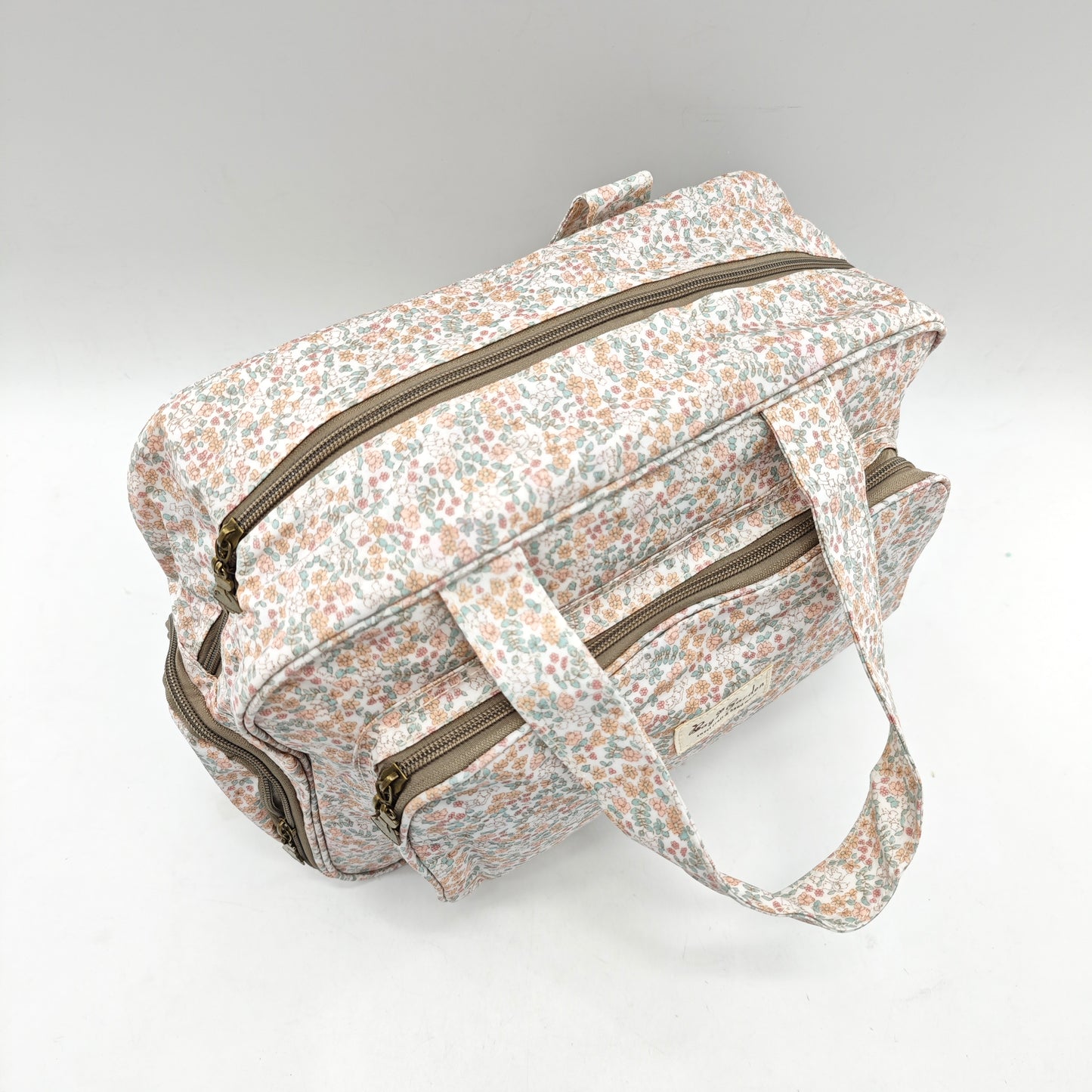 3-in-1 Floral Waterproof Bag — Toiletry Bag / Mommy Bag / Travel Suitcase