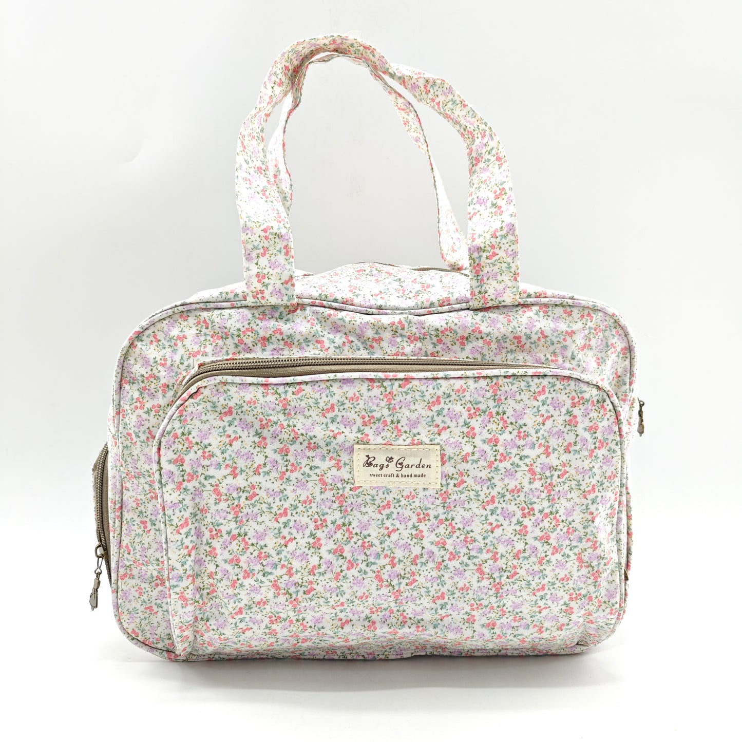 3-in-1 Floral Waterproof Bag — Toiletry Bag / Mommy Bag / Travel Suitcase