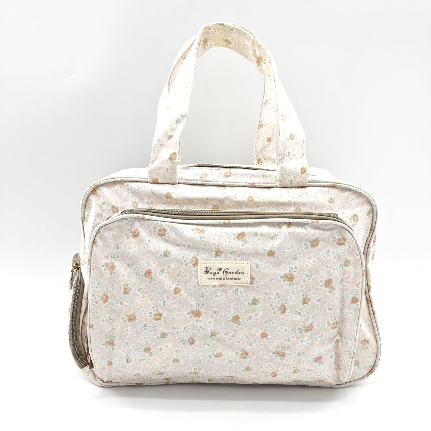 3-in-1 Floral Waterproof Bag — Toiletry Bag / Mommy Bag / Travel Suitcase