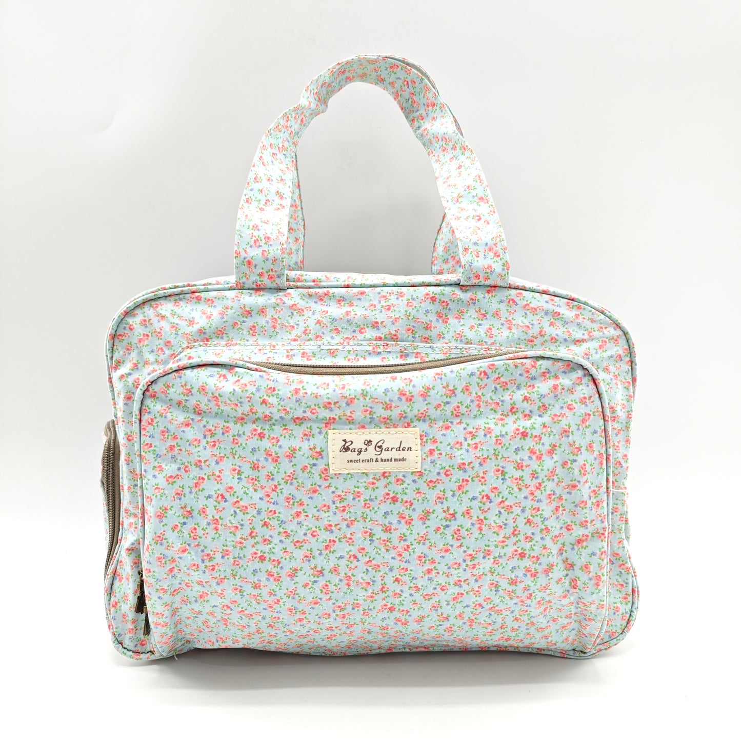 3-in-1 Floral Waterproof Bag — Toiletry Bag / Mommy Bag / Travel Suitcase