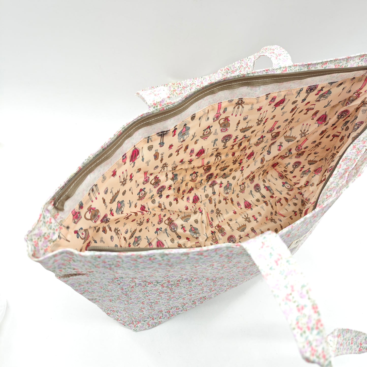 Bolso de playa impermeable de flores - Perfecto para la playa y la piscina