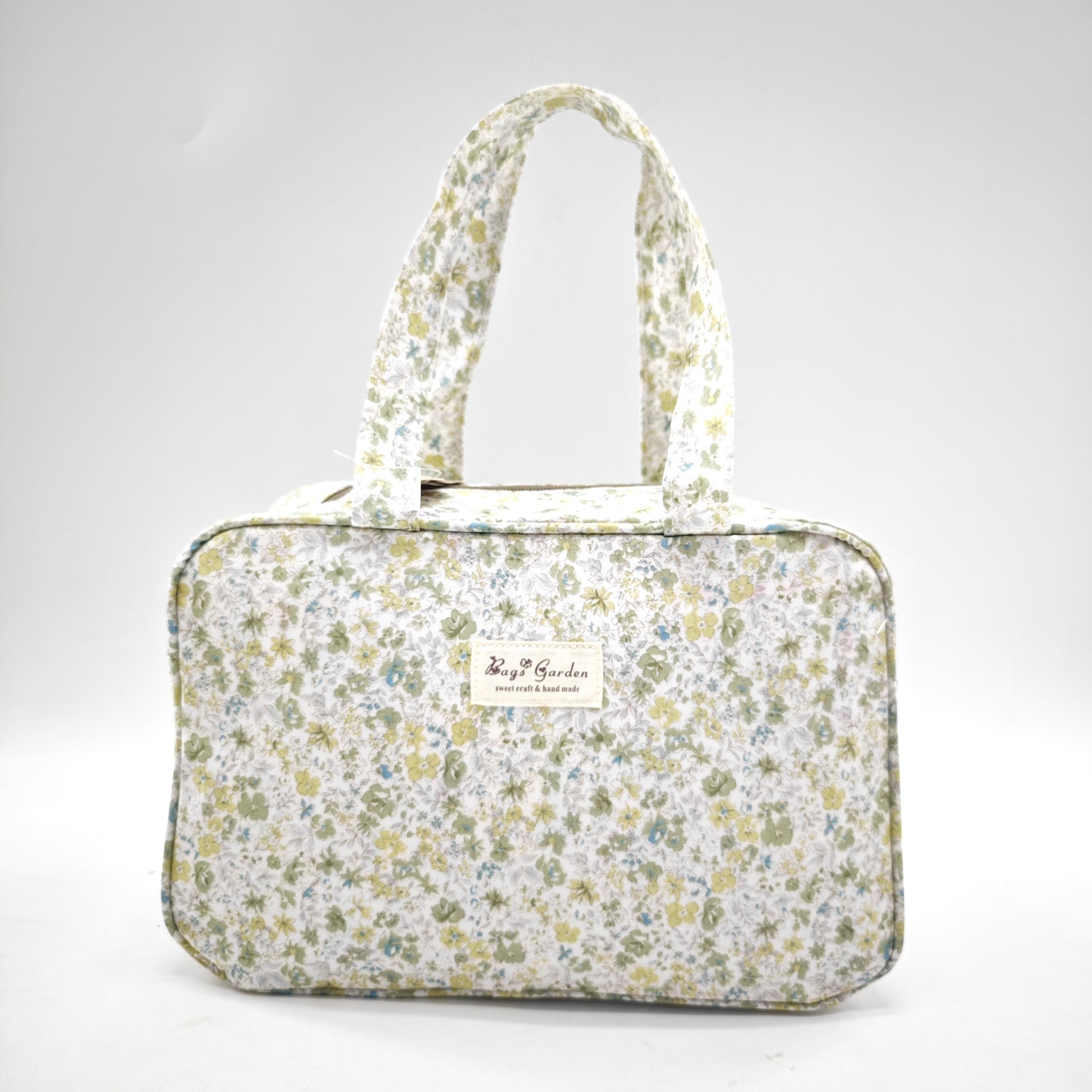 Bolso de mano impermeable con flores