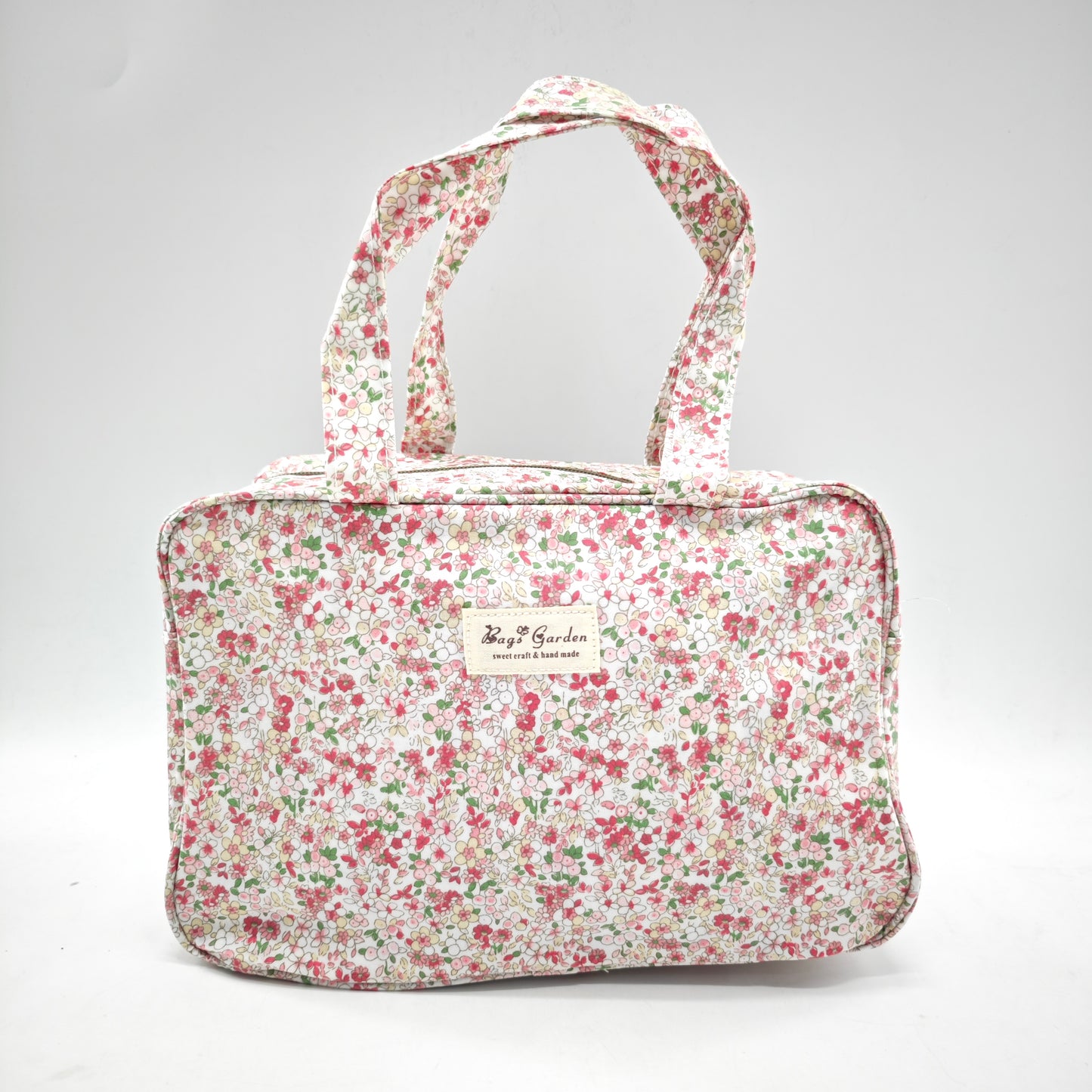 Bolso de mano impermeable con flores