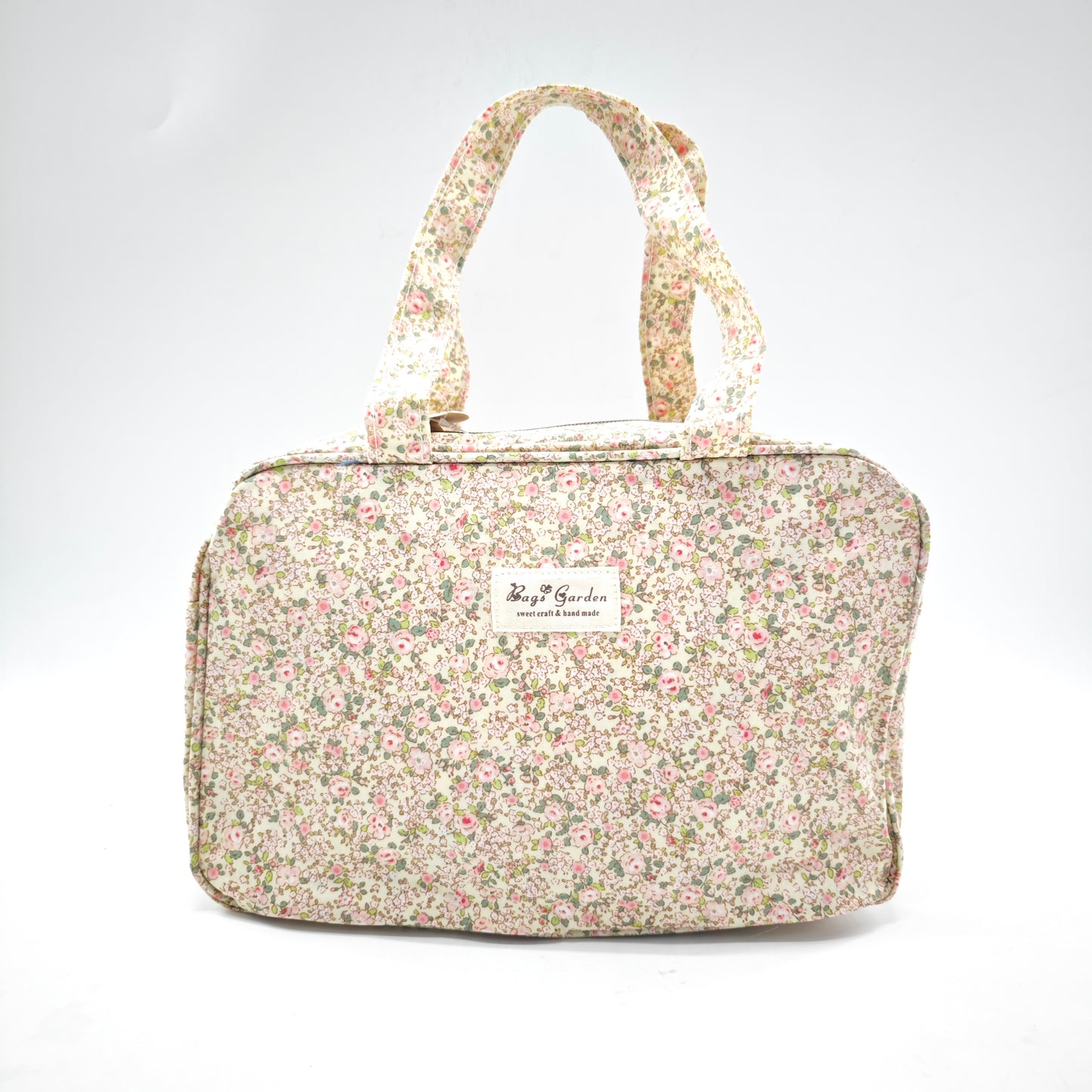 Bolso de mano impermeable con flores