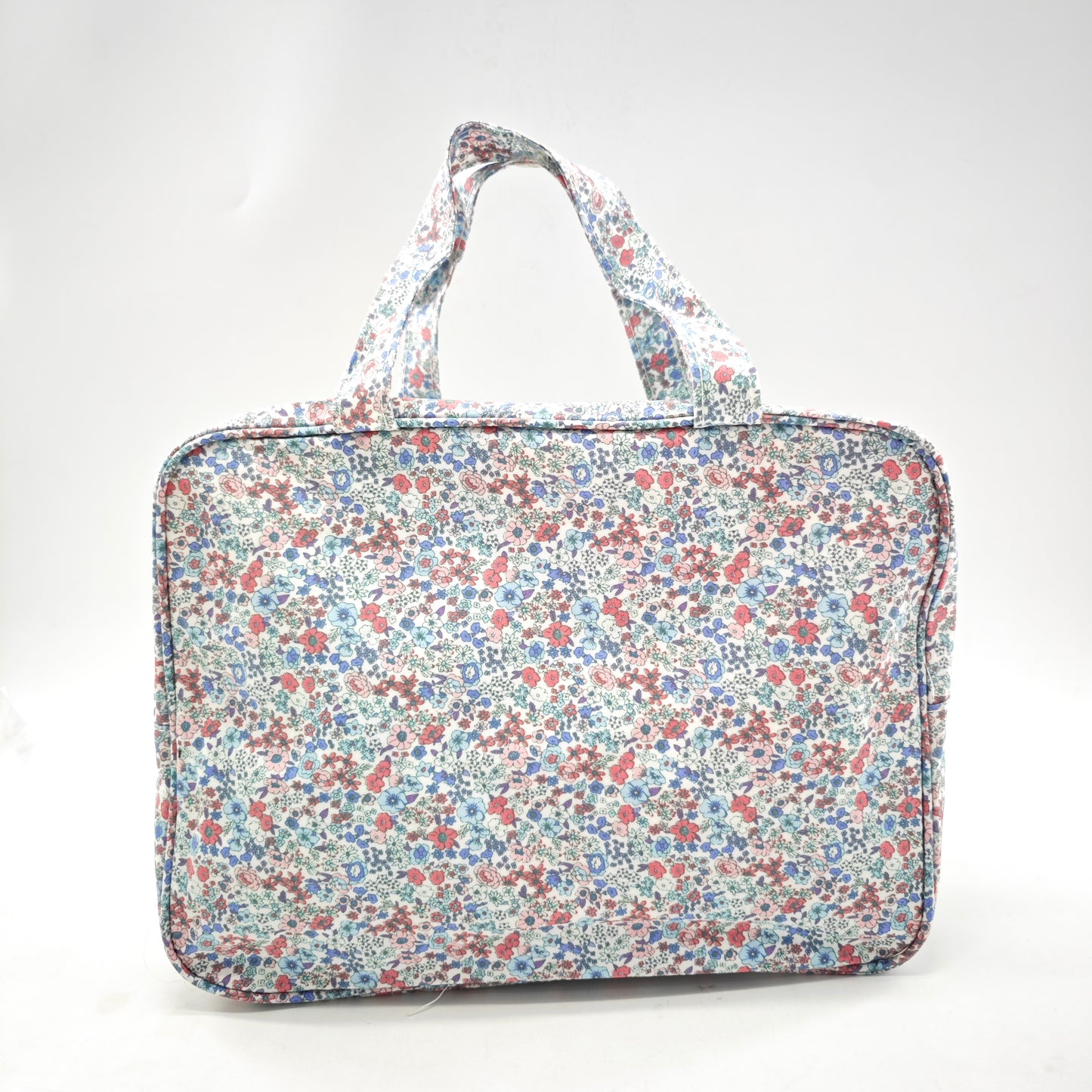 Bolso de viaje impermeable con flores – formato rectangular
