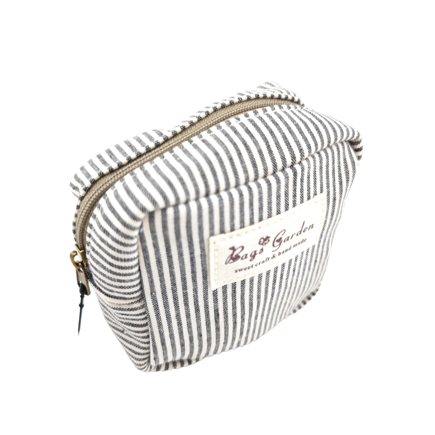 Monedero de algodón mini rayas
