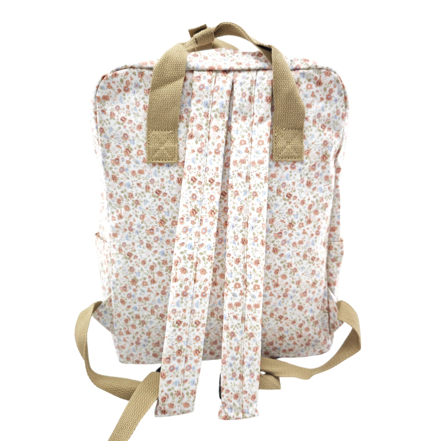 Mochila doble asa Impermeable con flores para mamás y uso diario