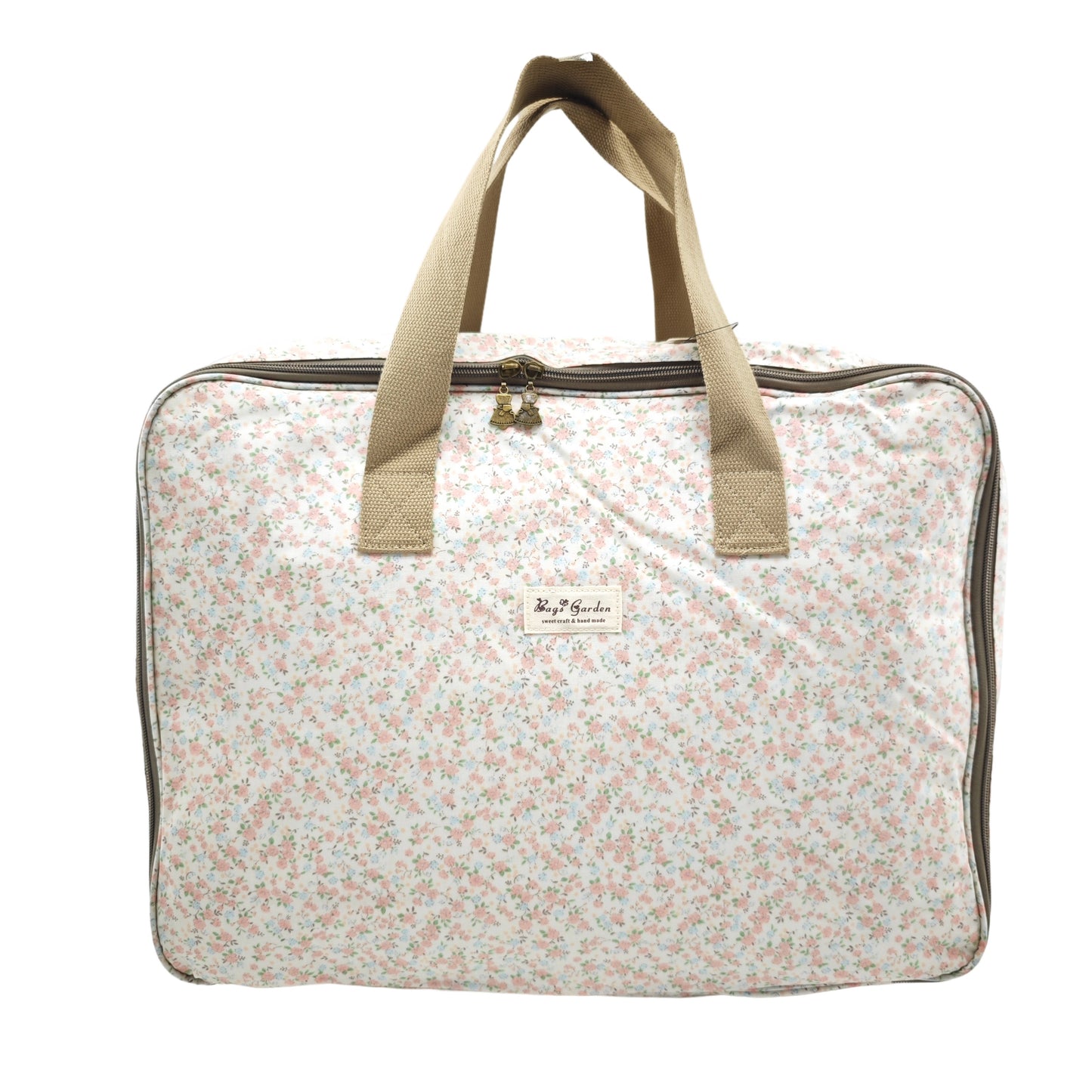 Bolso Maternal Impermeable Grande con Flores