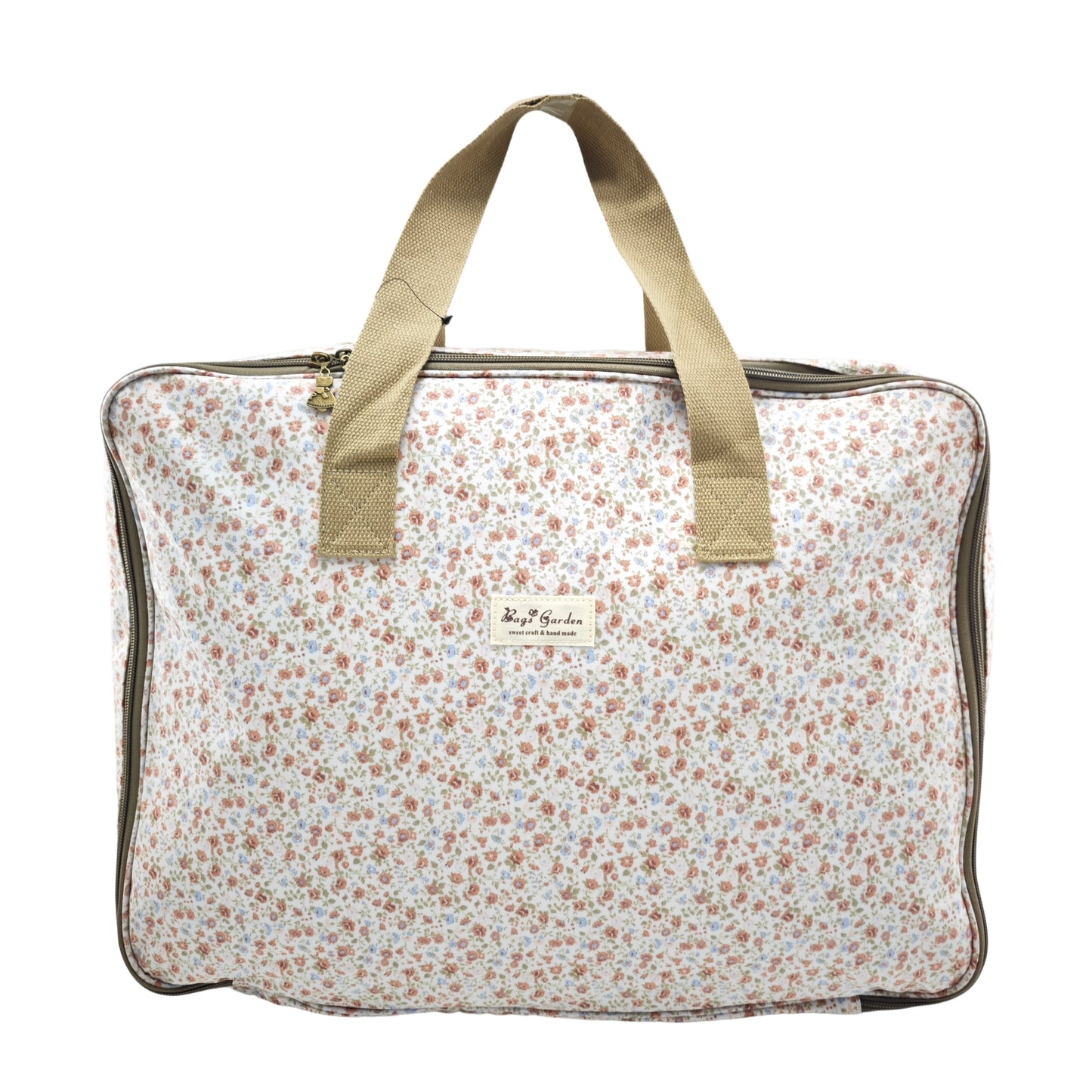 Bolso Maternal Impermeable Grande con Flores