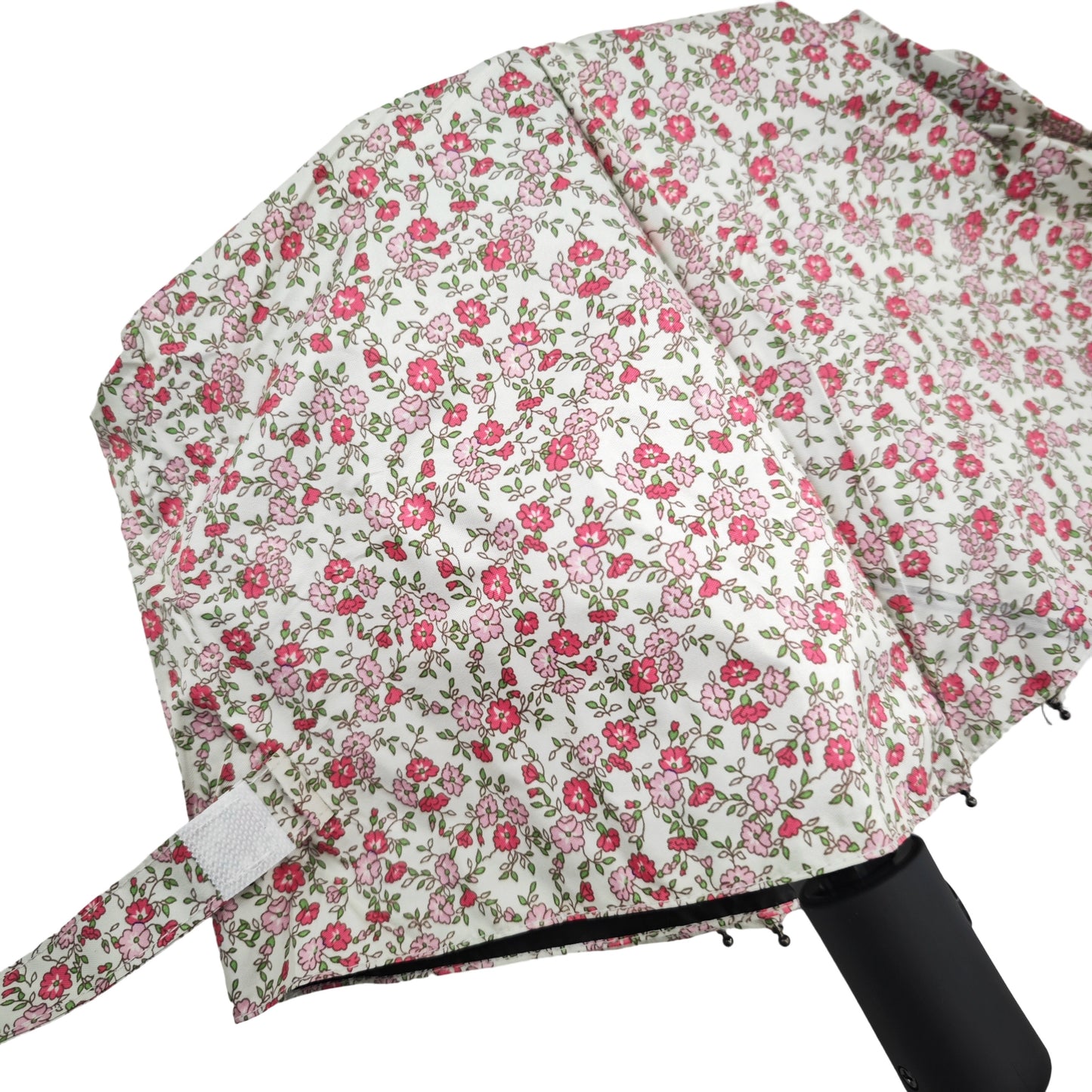 Paraguas Plegable Automático Floral – Protección Solar e Impermeable| Rosa floral
