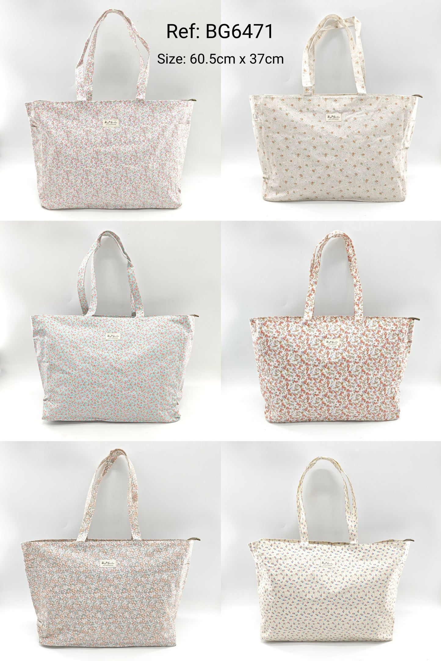 Bolso de playa impermeable de flores - Perfecto para la playa y la piscina