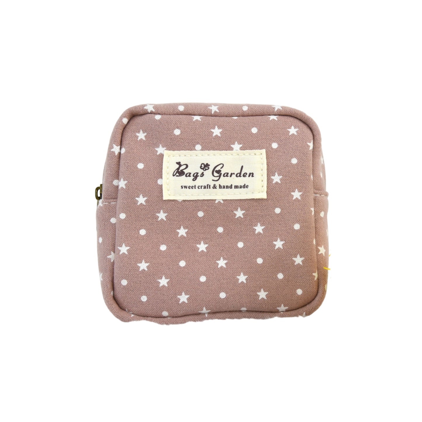 Bolsa organizadora de algodón con estrellas – Para objetos personales y toallas higiénicas
