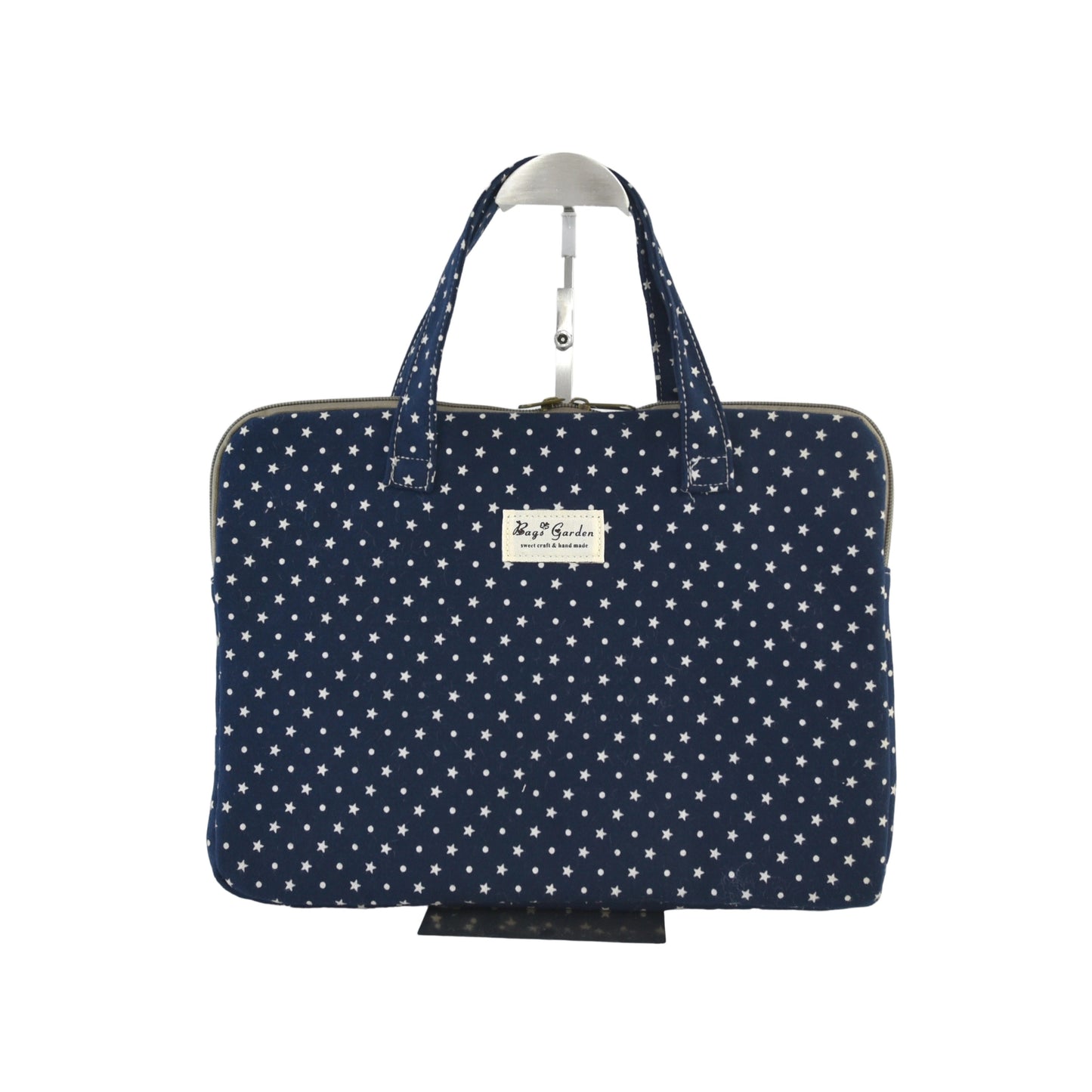 Funda protectora de algodón con estrellas – Compatible con portátil hasta 13"