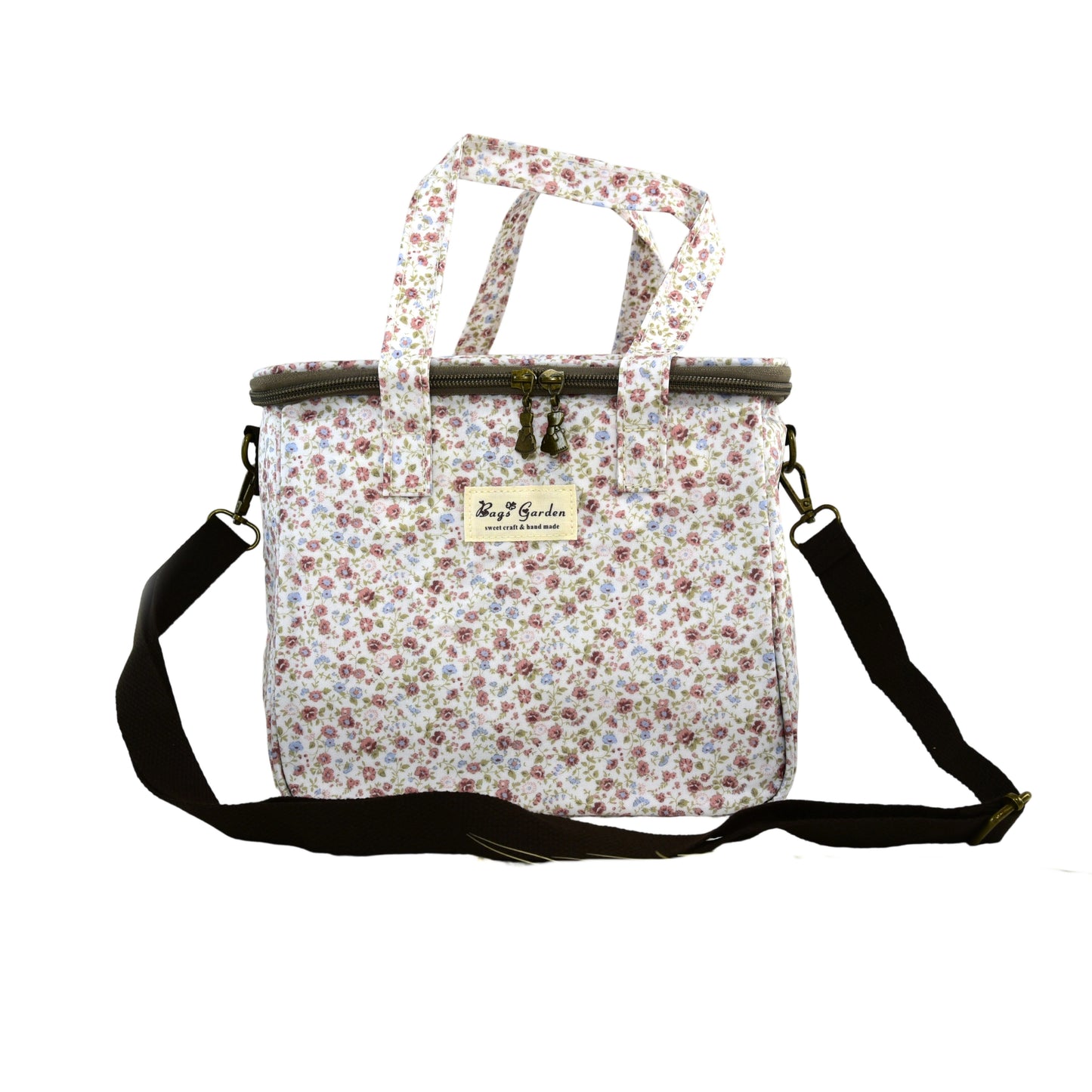 Nevera pequeño impermeable de flores