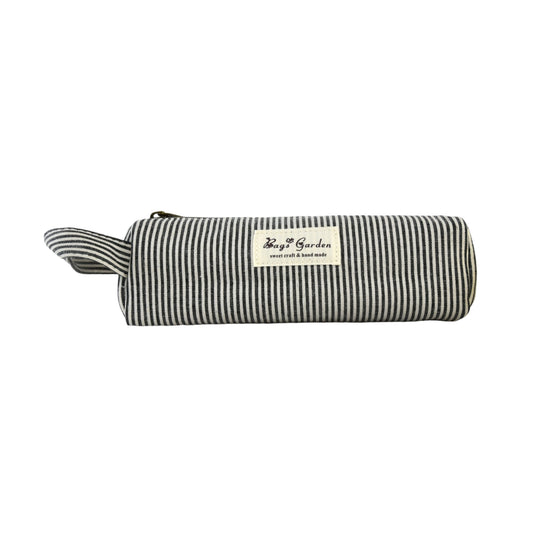 Estuche de algodón mini rayas