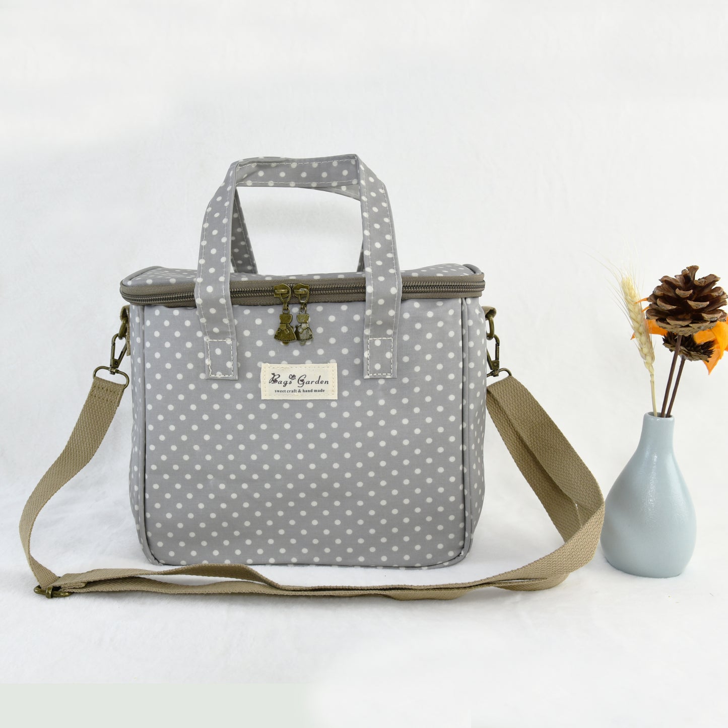Bolsa Nevera impermeable de lunares