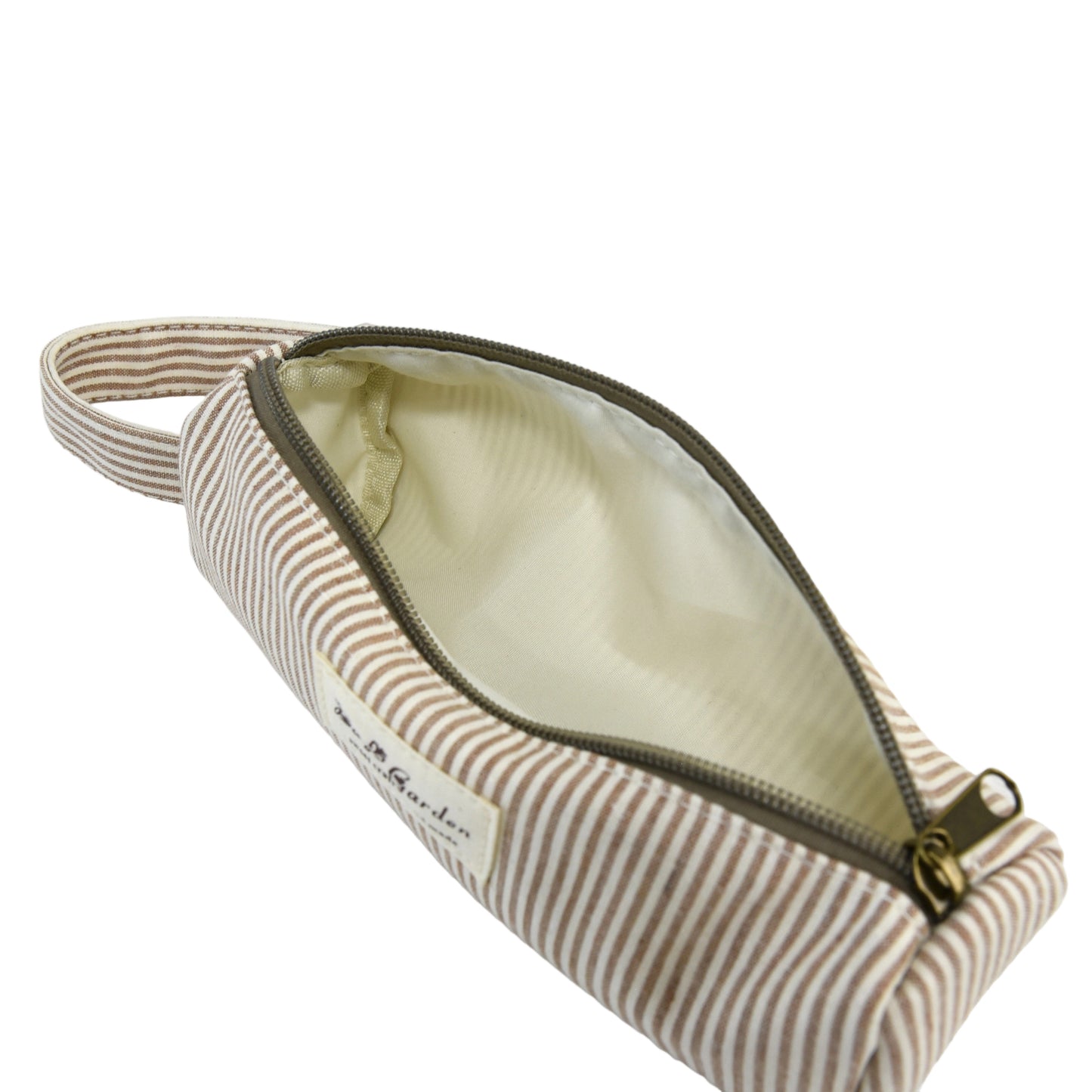 Estuche de algodón mini rayas