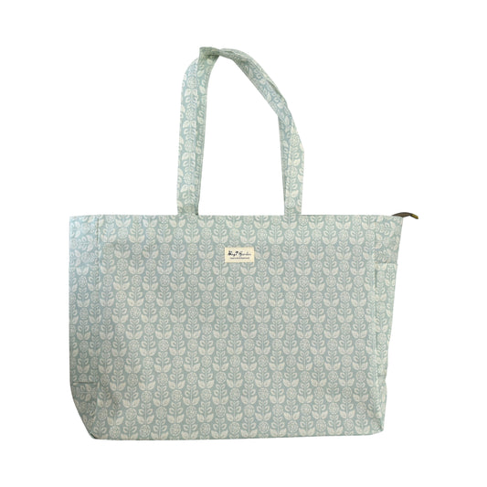 Bolso de playa impermeable botánico