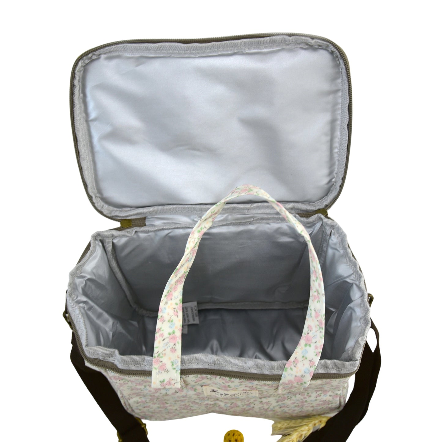 Nevera pequeño impermeable de flores