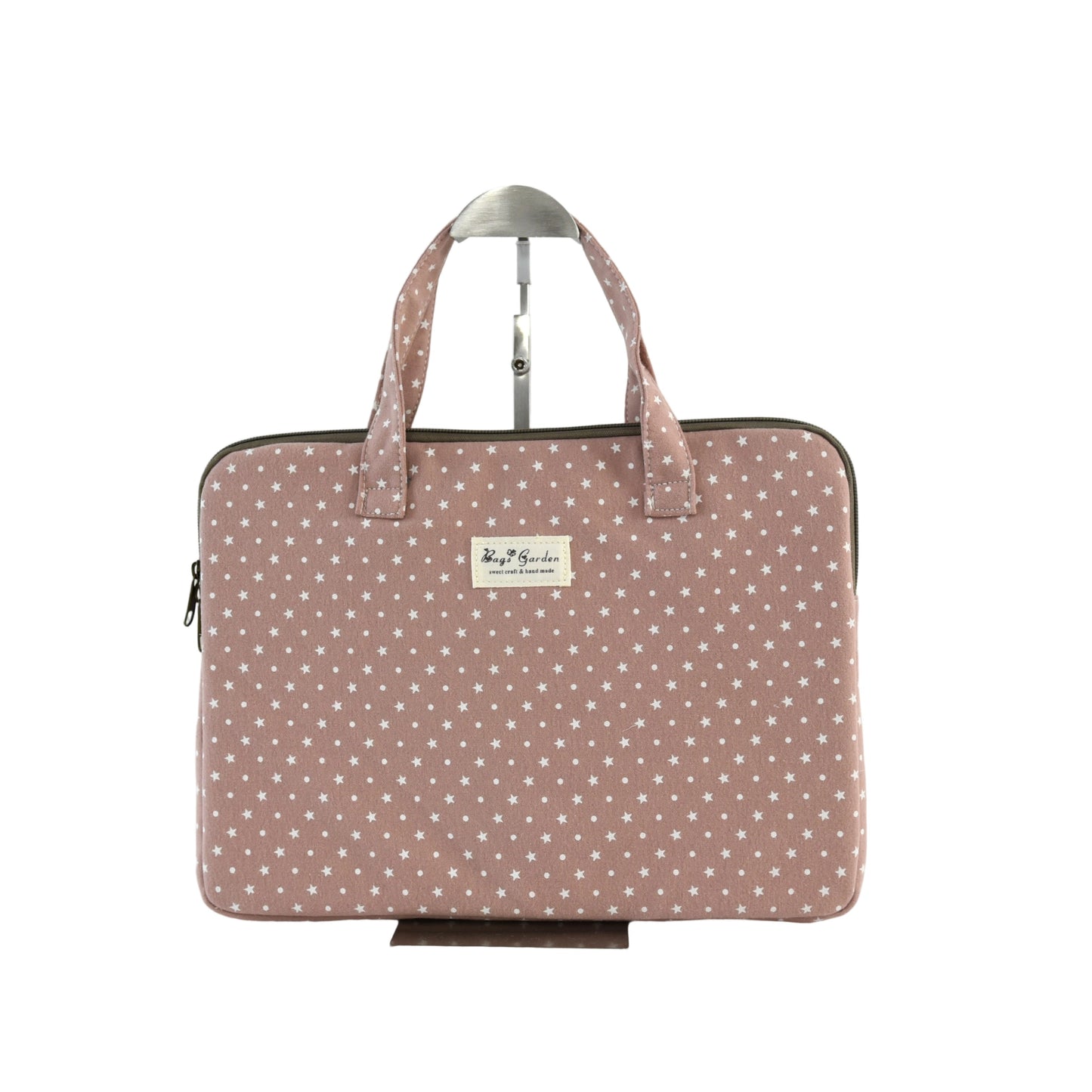 Funda protectora de algodón con estrellas – Compatible con portátil hasta 13"
