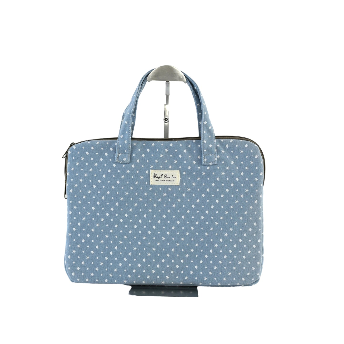 Funda protectora de algodón con estrellas – Compatible con portátil hasta 13"